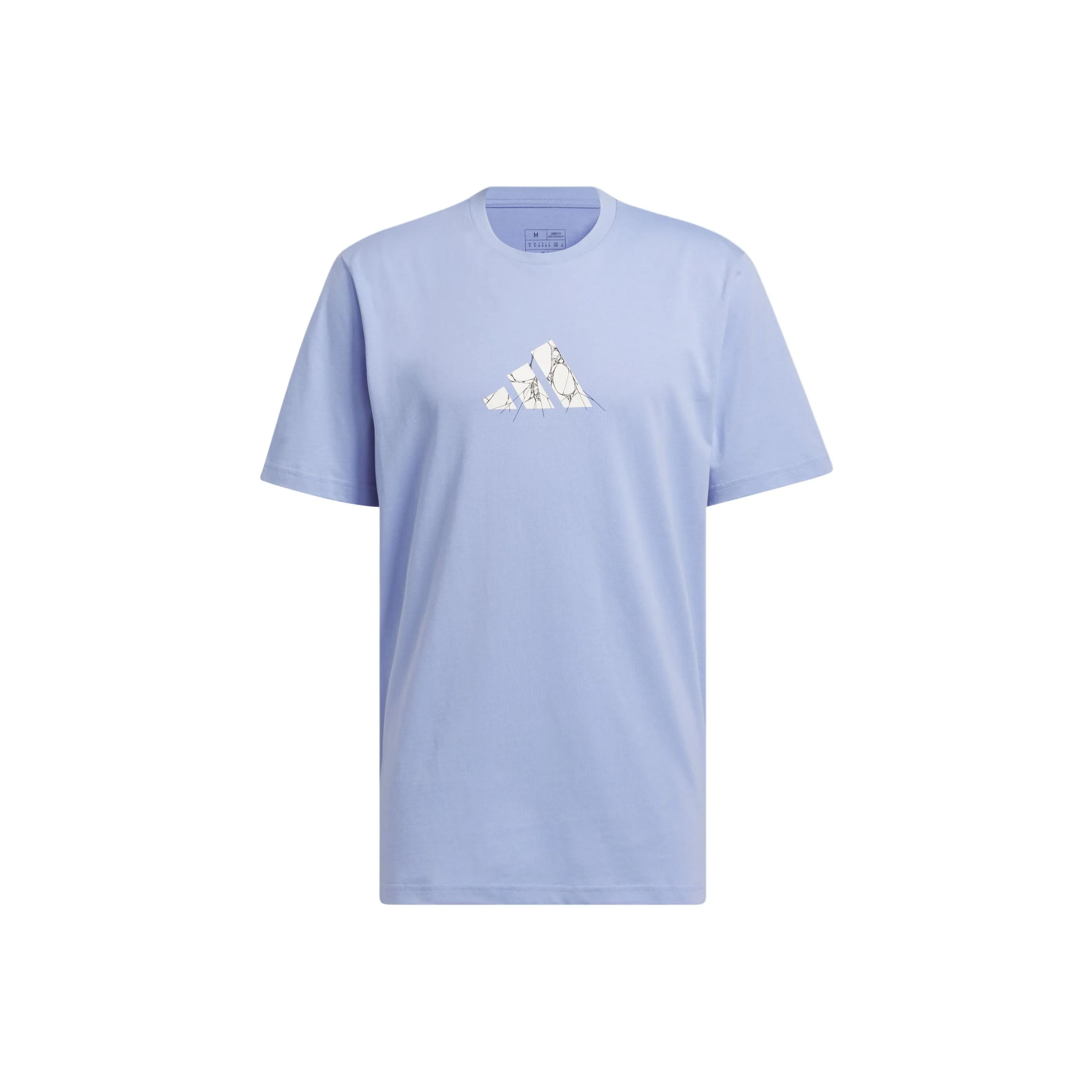 Adidas Donovan Mitchell T Shirts Men's Blue