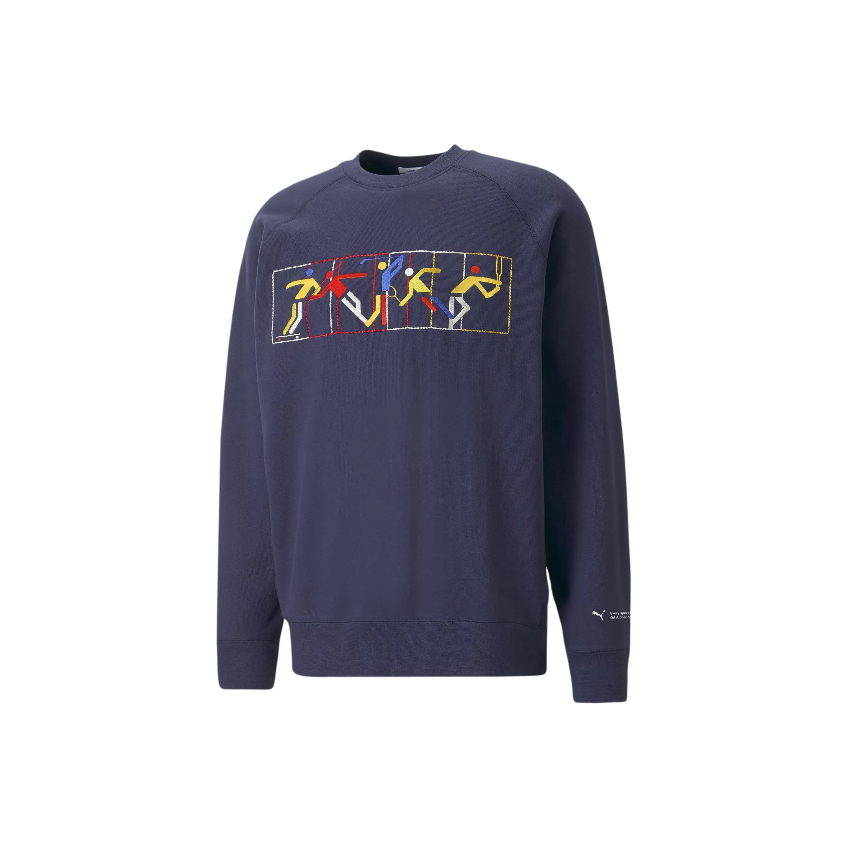 PUMA Толстовка Мужская Морской Синий