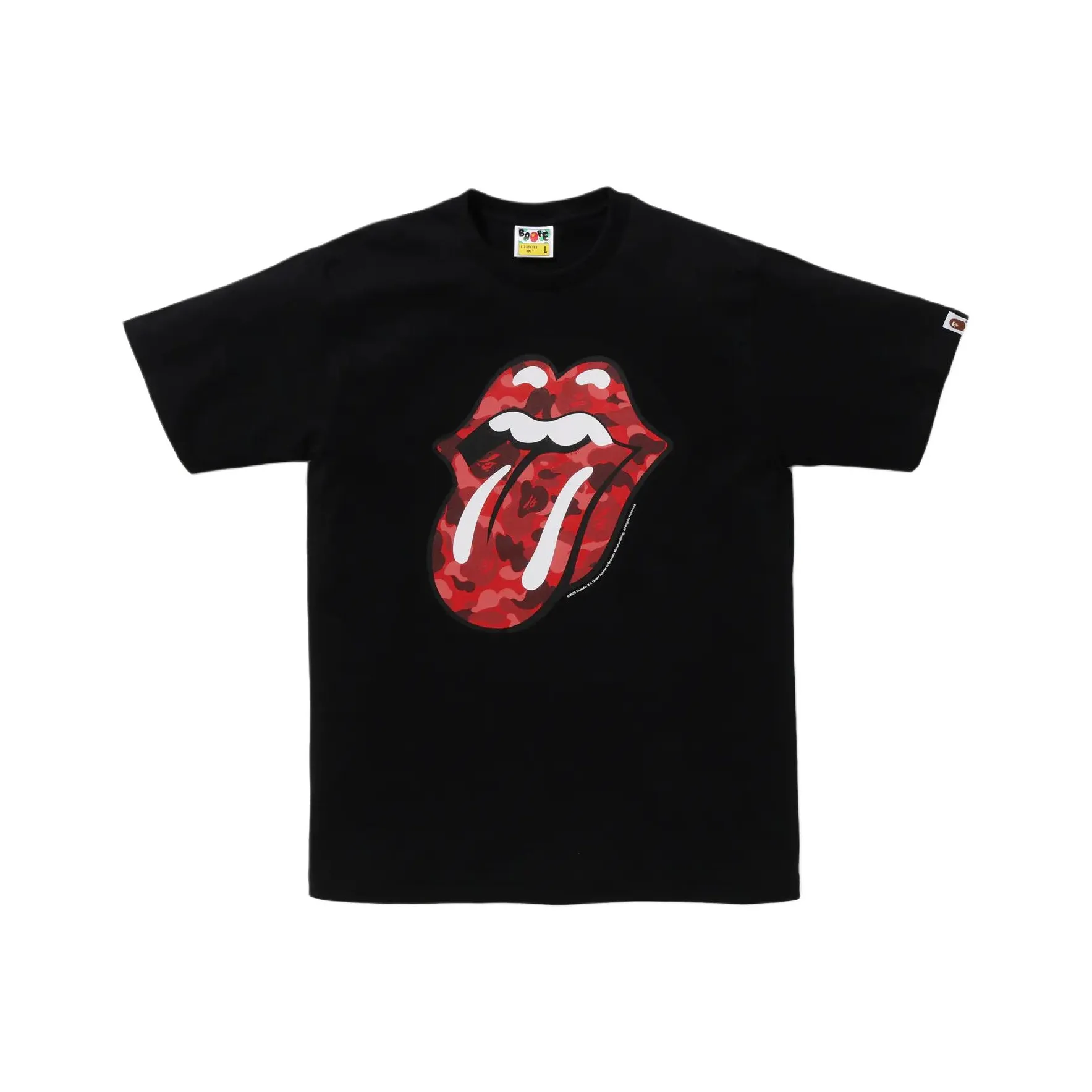 Mens Gant Stripe Polo Shirt X Rolling Stones Tee