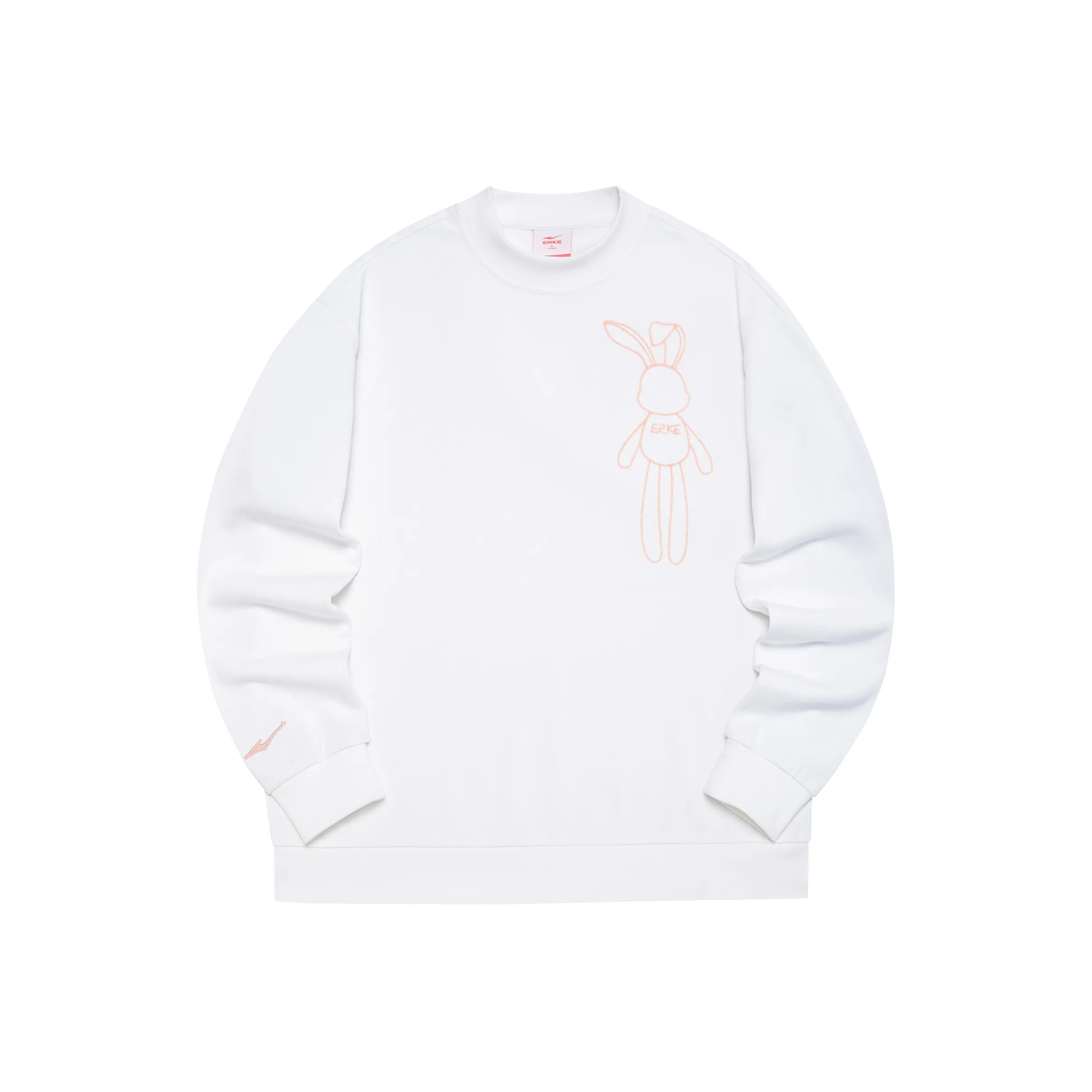Erke Sweatshirts Men's True White