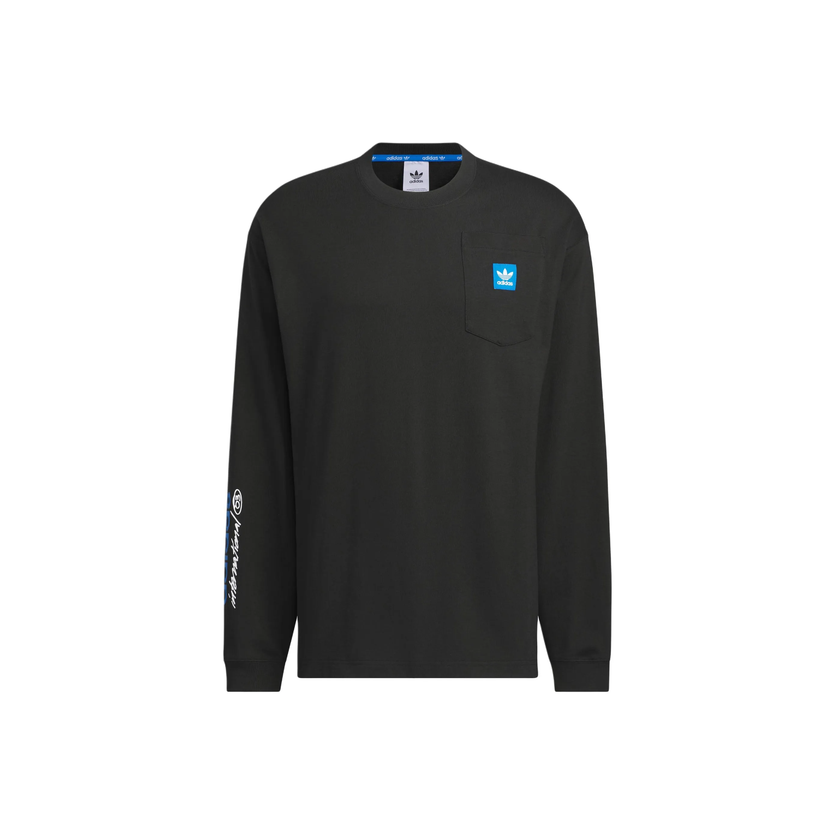 Adidas Originals CITY SKATE LONG SLEEVE T Shirt Men's Black