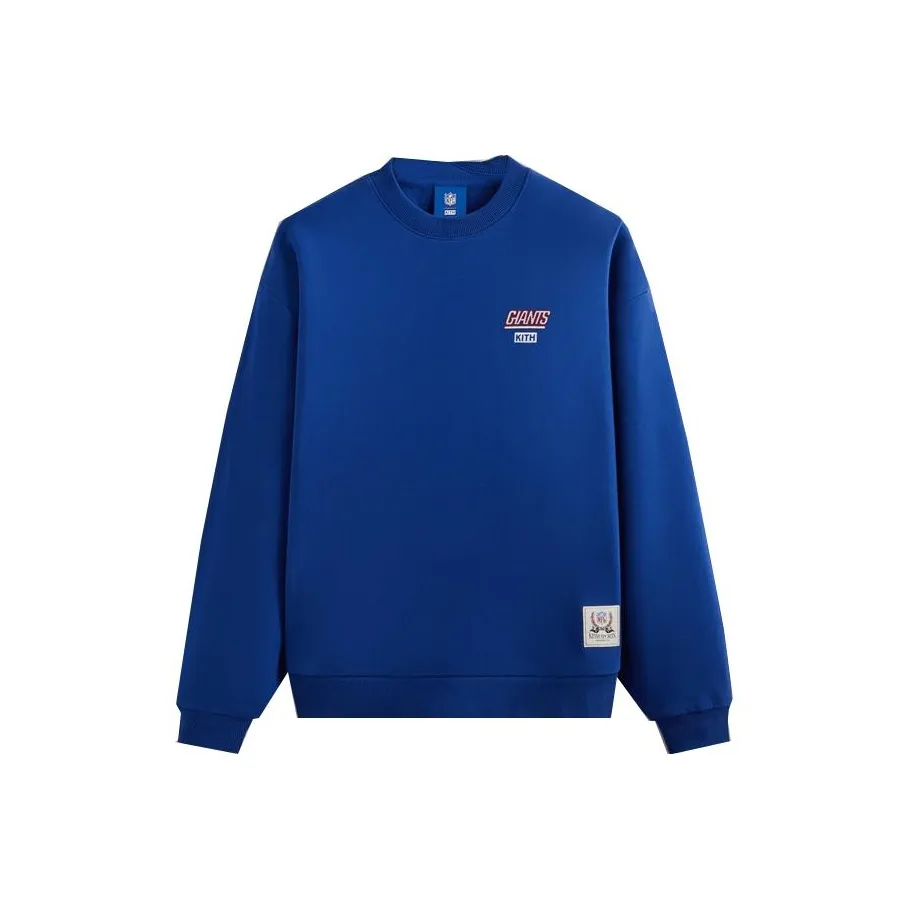KITH For The NFL Giants Helmet Nelson Vintage Crewneck