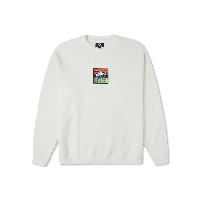 Конверс Свитшот Мужской Белый