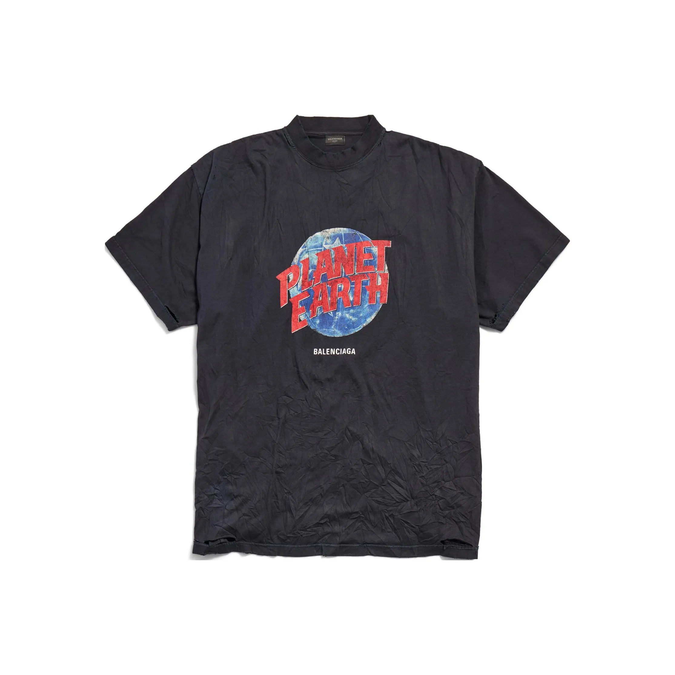 Balenciaga T Shirts Men Black