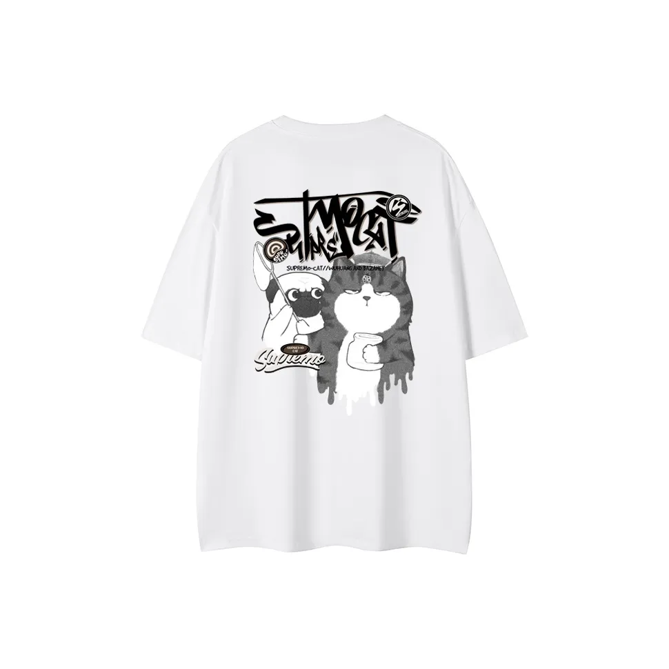 Supremo Cat Унисекс Футболки