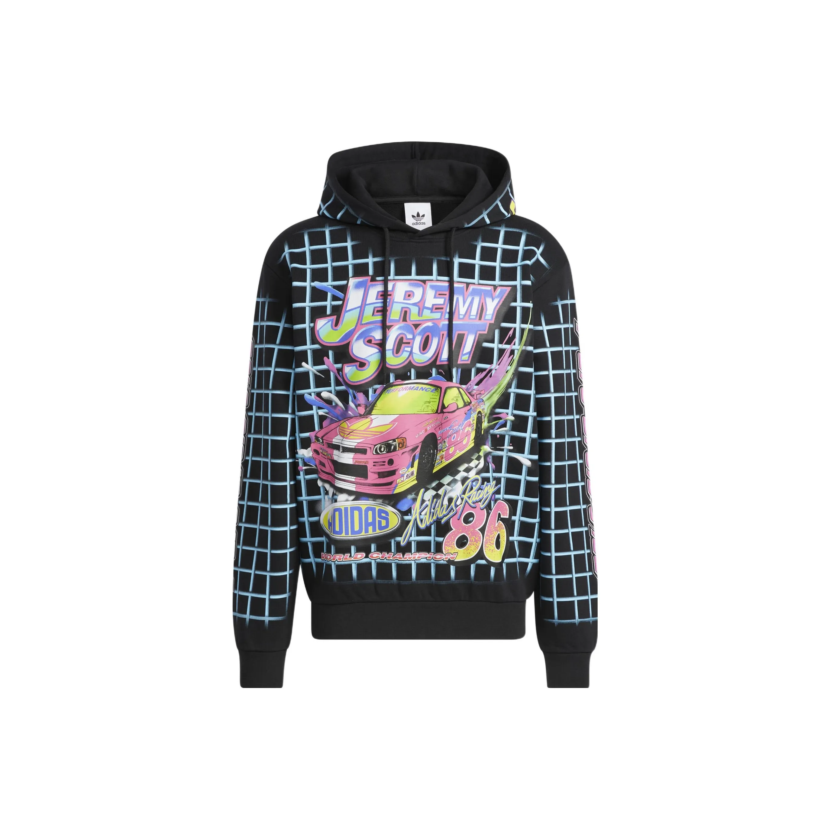 Adidas Originals Jeremy Scott Rally Sweatshirts Men's Black