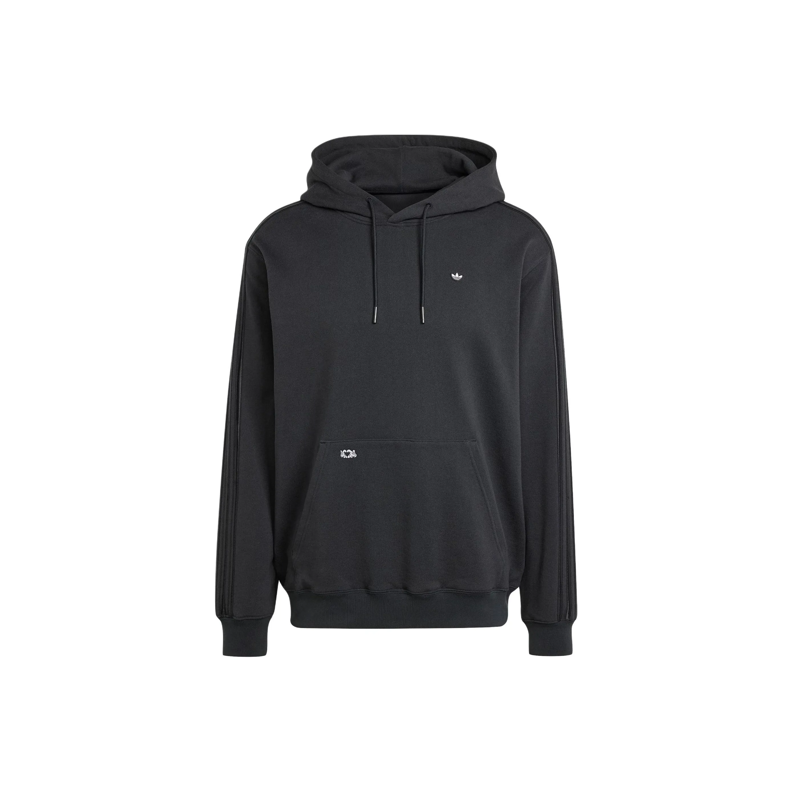 Adidas Originals x Mickey Mouse Appliqué Hoodie Sweatshirt Men's Black