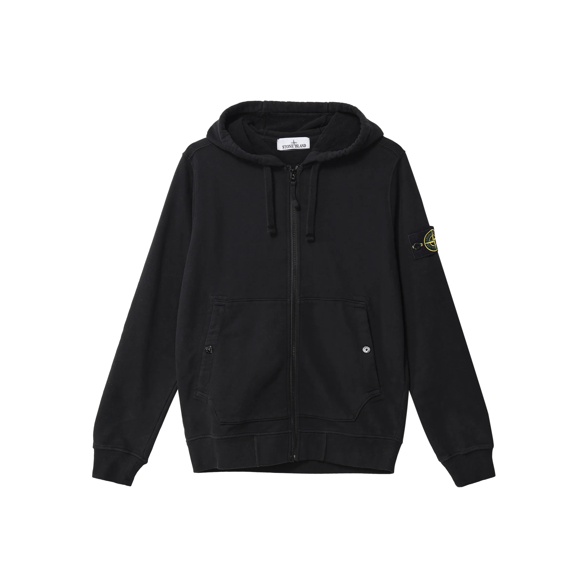 STONE ISLAND Dyed Zip Hoodie