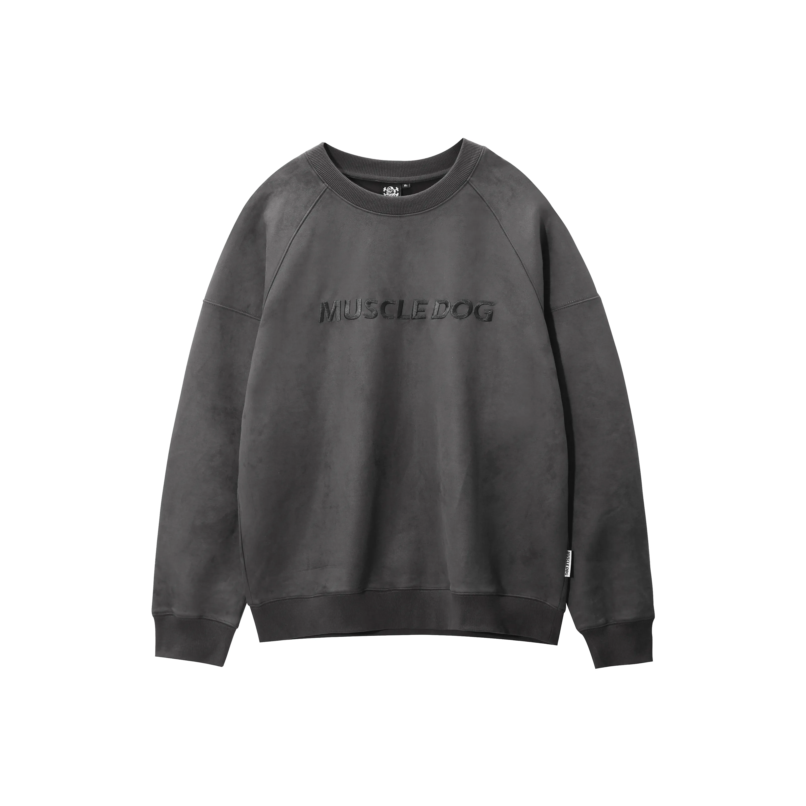 Muscle Dog Sweatshirt Unisex Pink