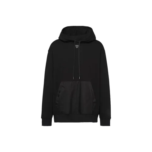 PRADA Черные Мужские Толстовки