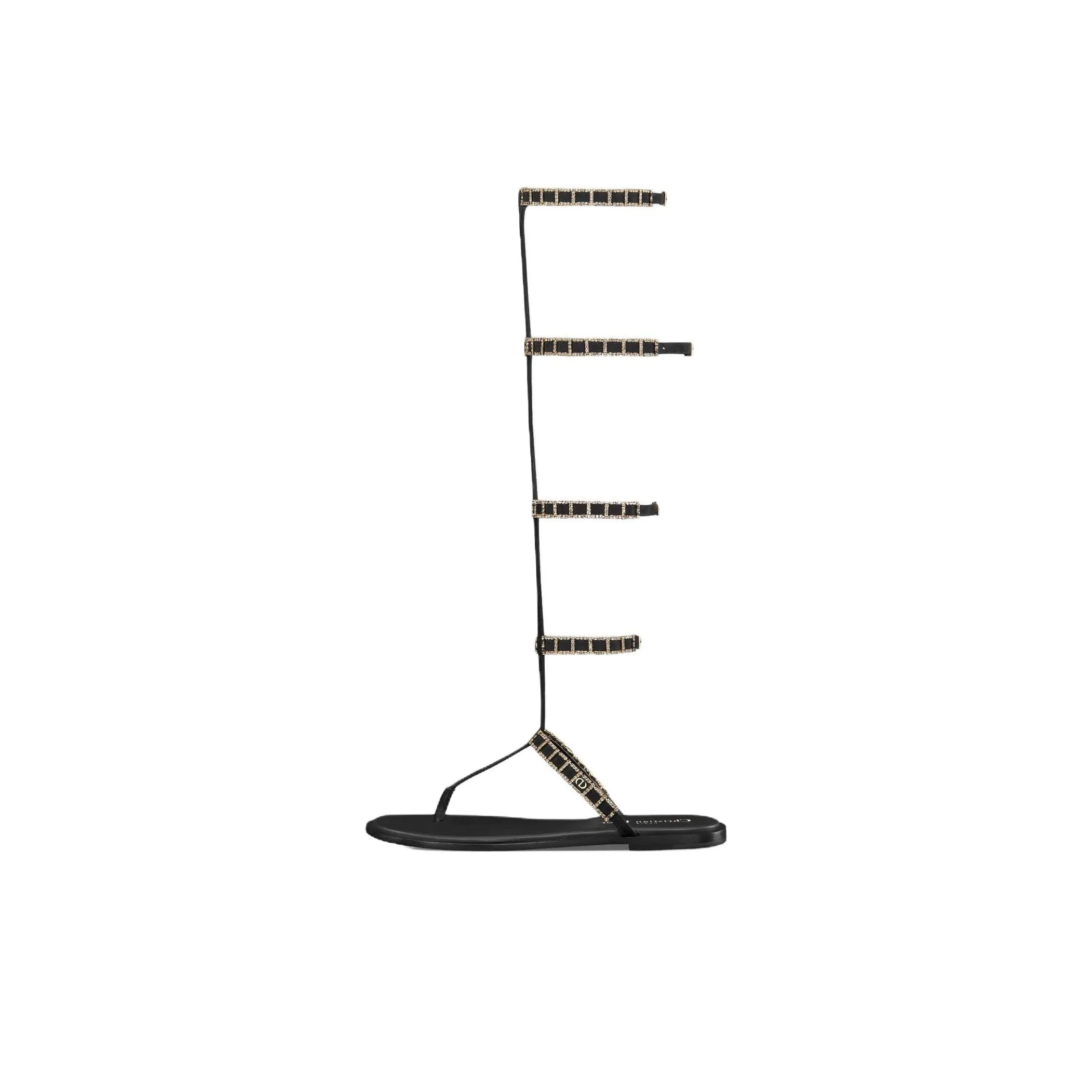 DIOR Diorissime Roman Sandals Women's Black