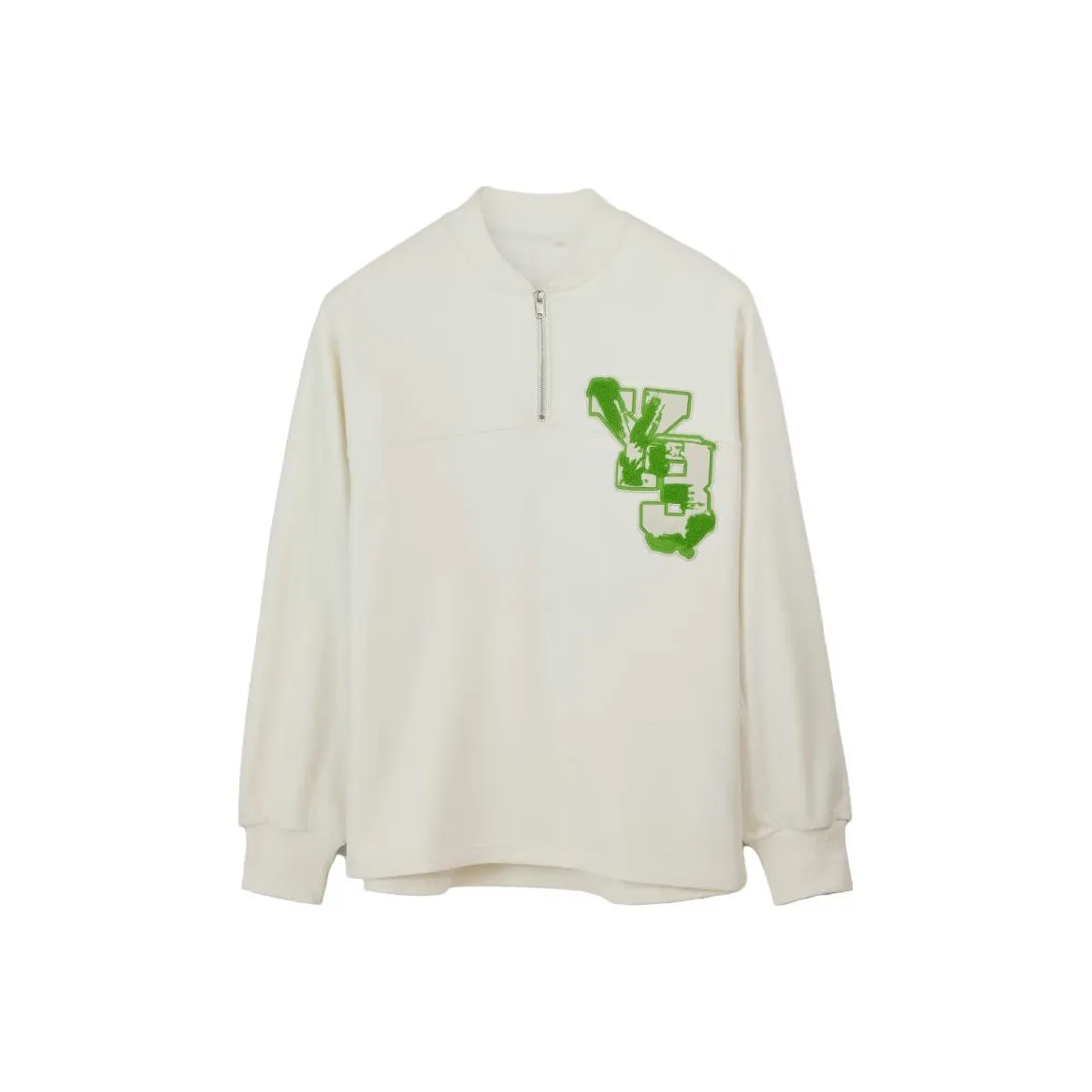 Y 3 Logo patch Organic Cotton Sweatshirt