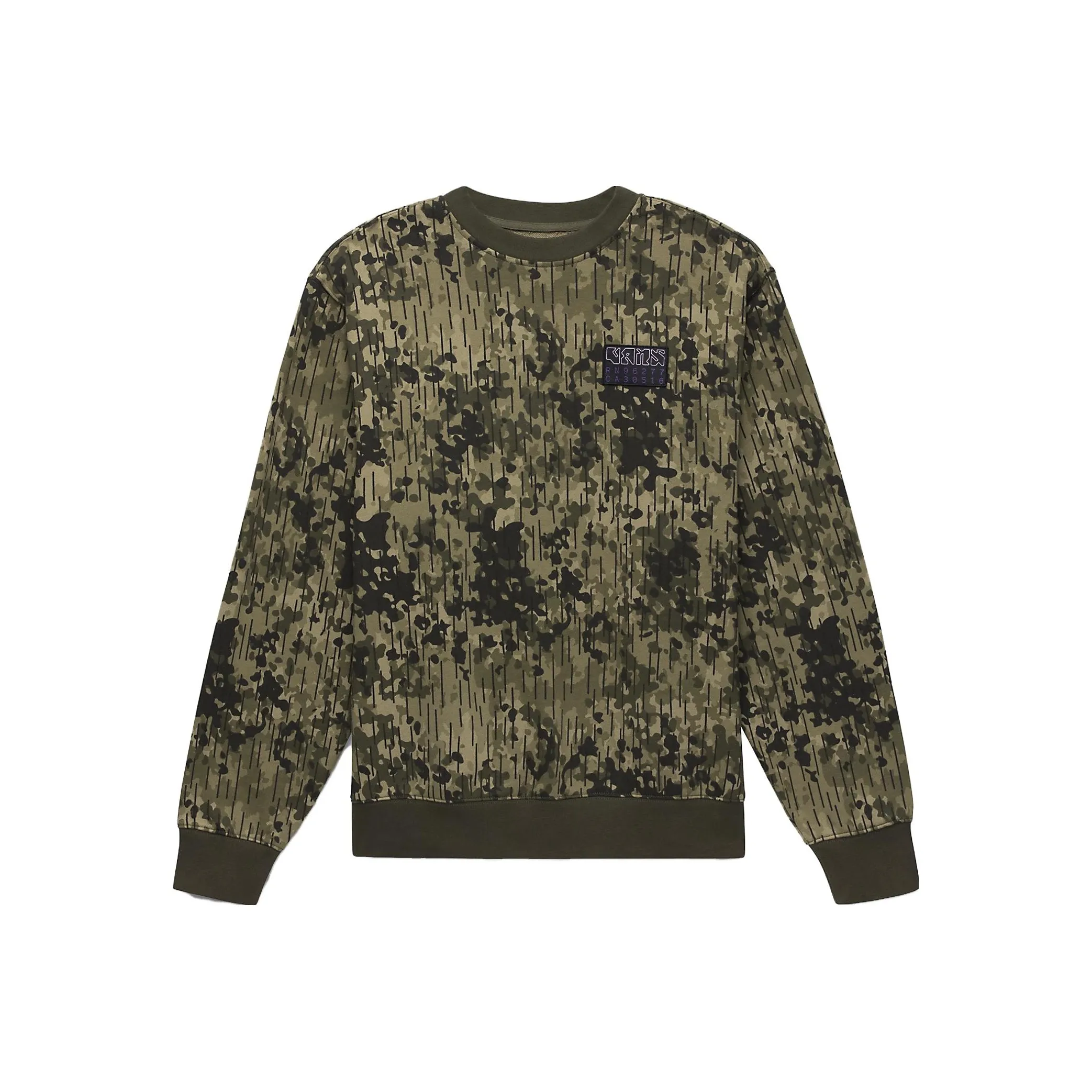 VANS Зеленый Мужской Свитшот