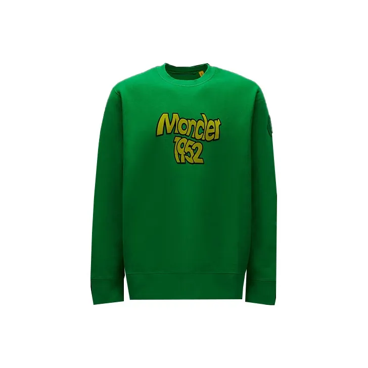 Moncler Свитшот Мужской Цвет пихтового дерева Зеленый