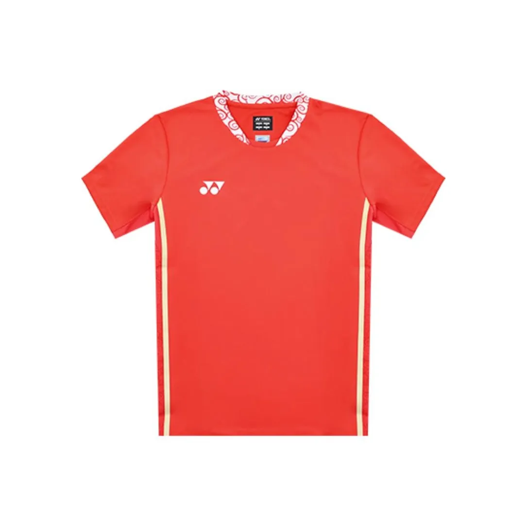 YONEX Contest Series T Рубашка Мужская Ромб Красный