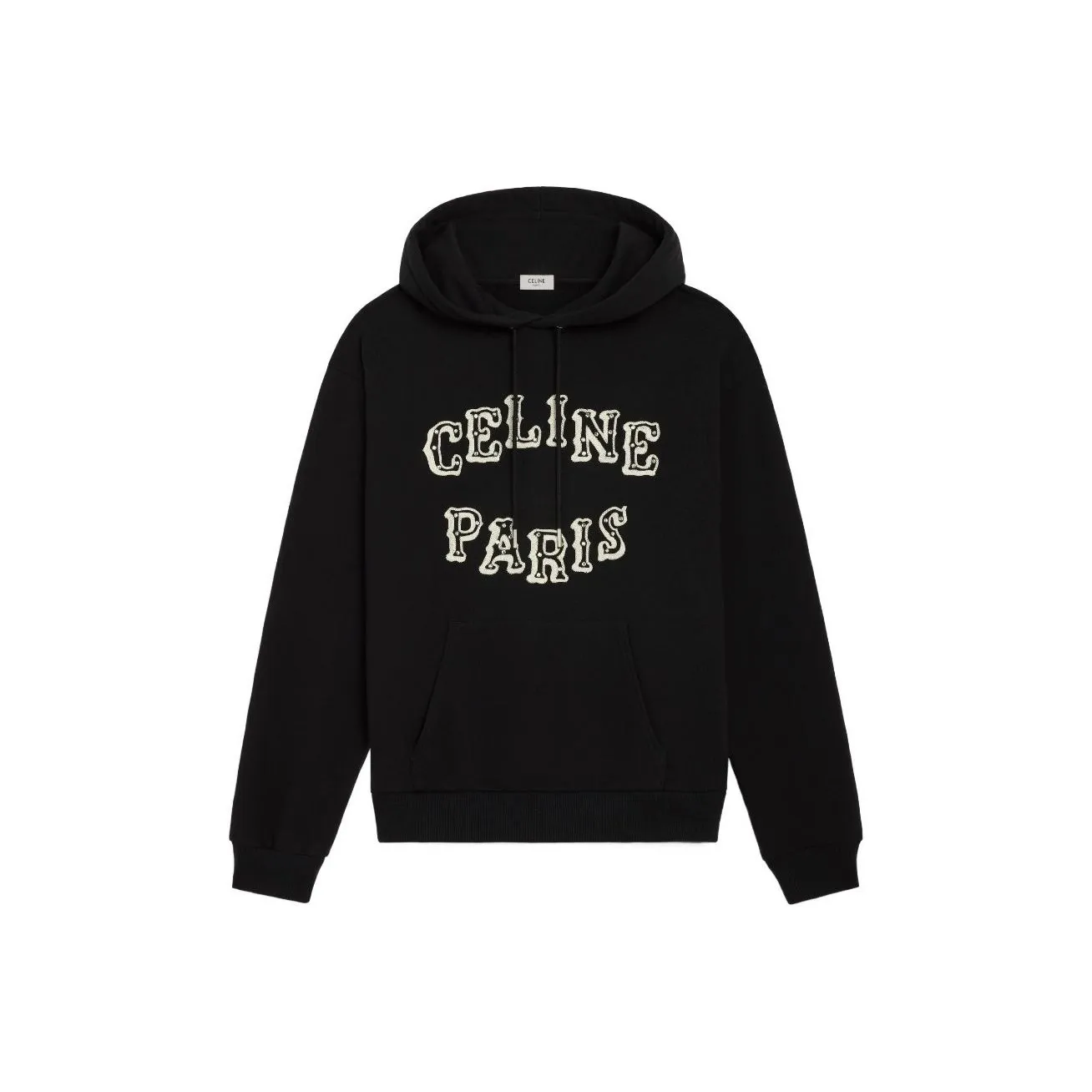 CELINE Loose Embroidered Hoodie