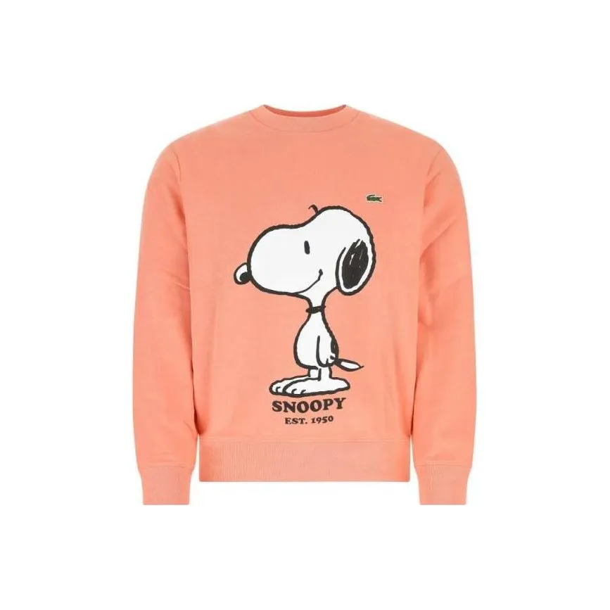 LACOSTE Sweatshirt Men's Pink Orange