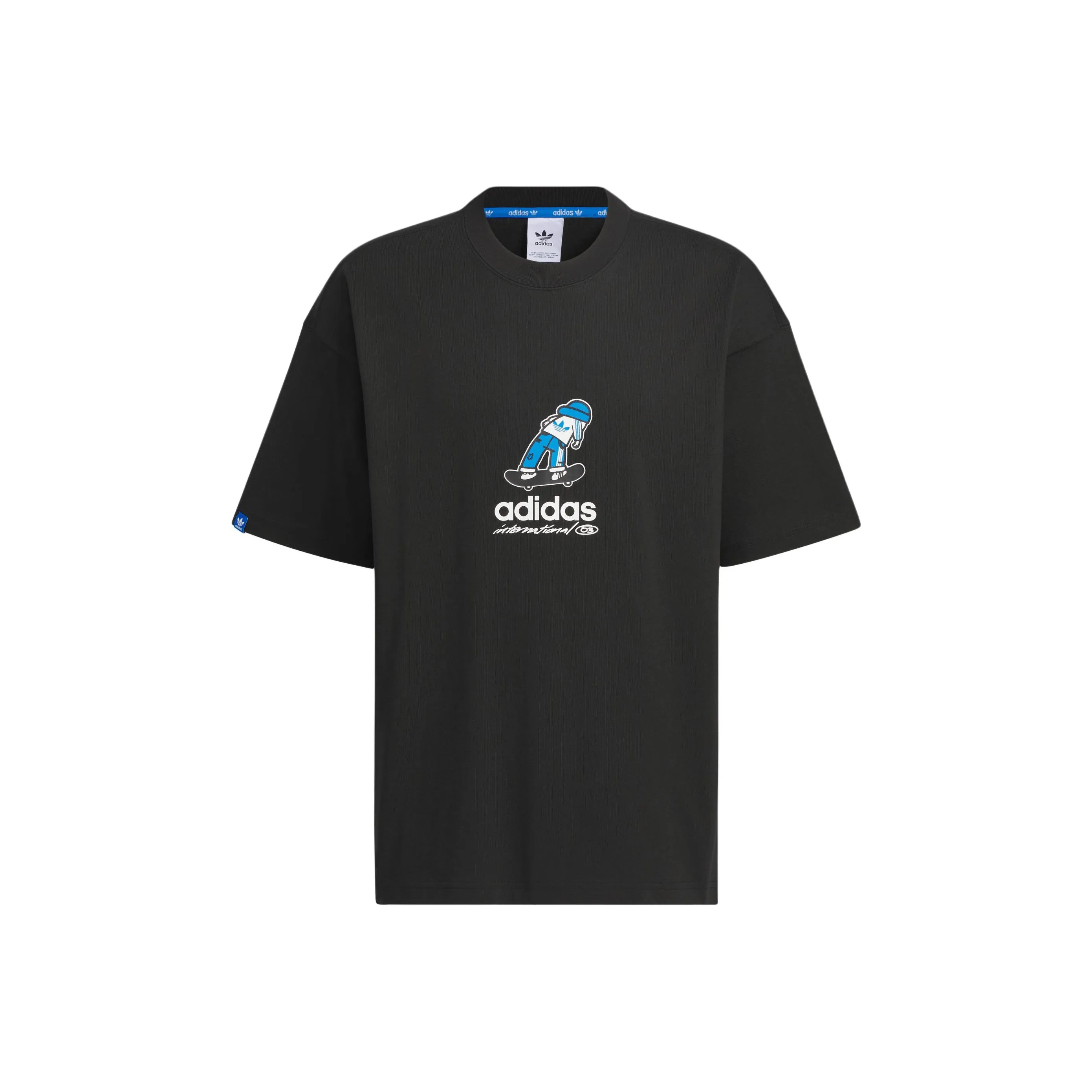 Adidas Originals CITY SKATEshort-sleeved FW24 T-Shirt Men Black