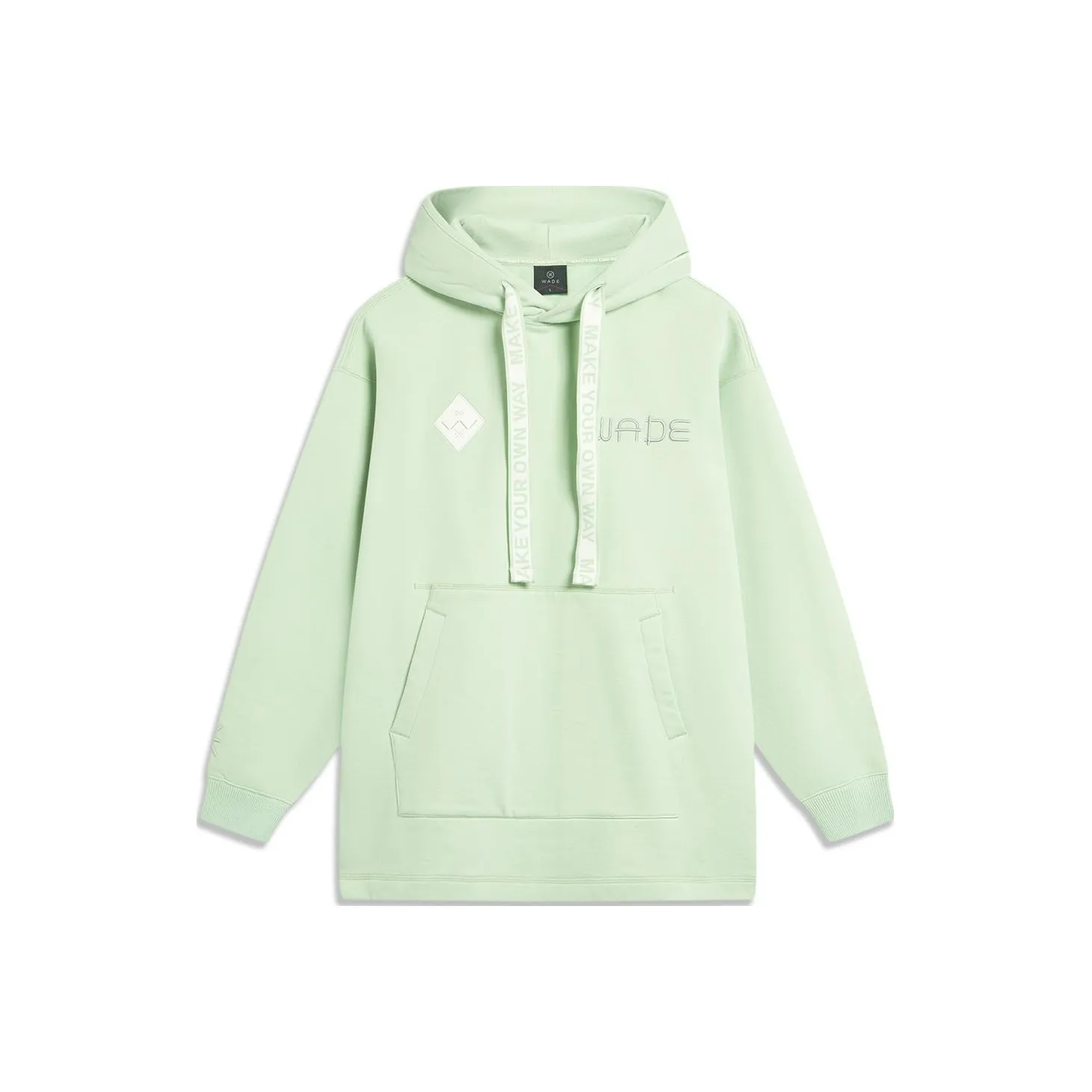 LINING Wade Collection Толстовка Унисекс Бамбук Зеленый