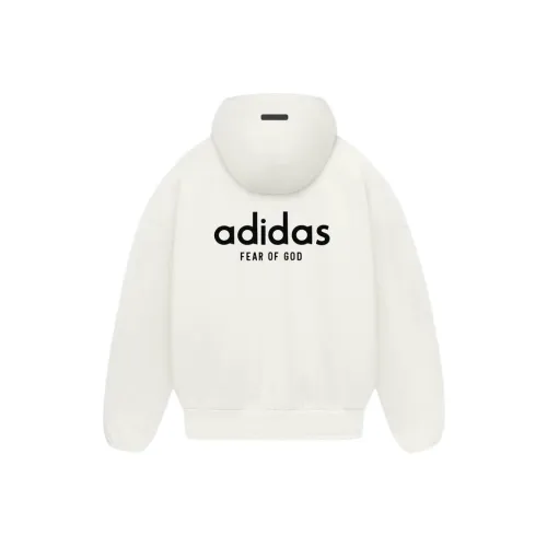 Fear of GOD Adidas Co Branded Paragraph Белый Мужские Свитшоты