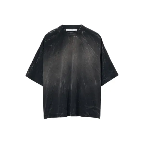 alexander wang Черная Мужская Рубашка