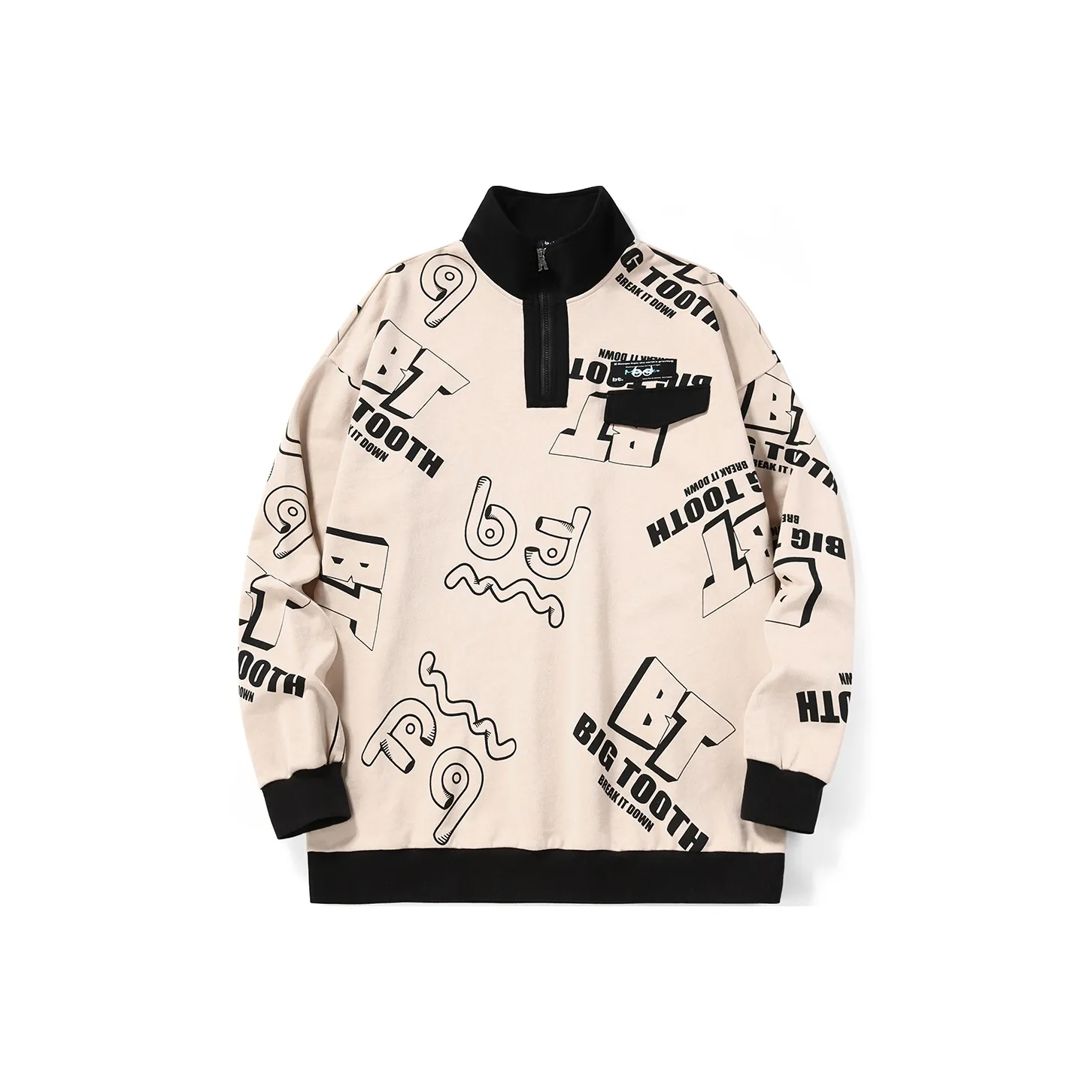 BIRDTALK Хаки Унисекс Свитшоты