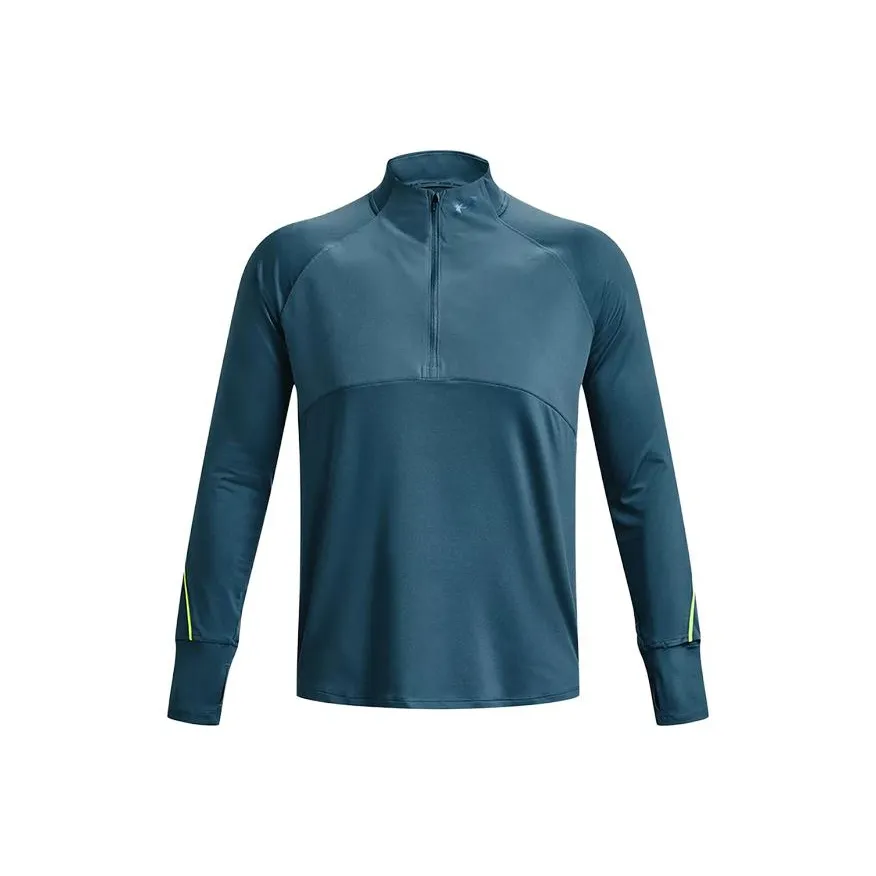 Under Armour Men's UA Qualifier Run 2.0 ½ Zip Sweatshirt Blue