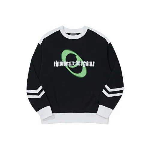 SHOOT BRAND Черный Мужские Свитшоты