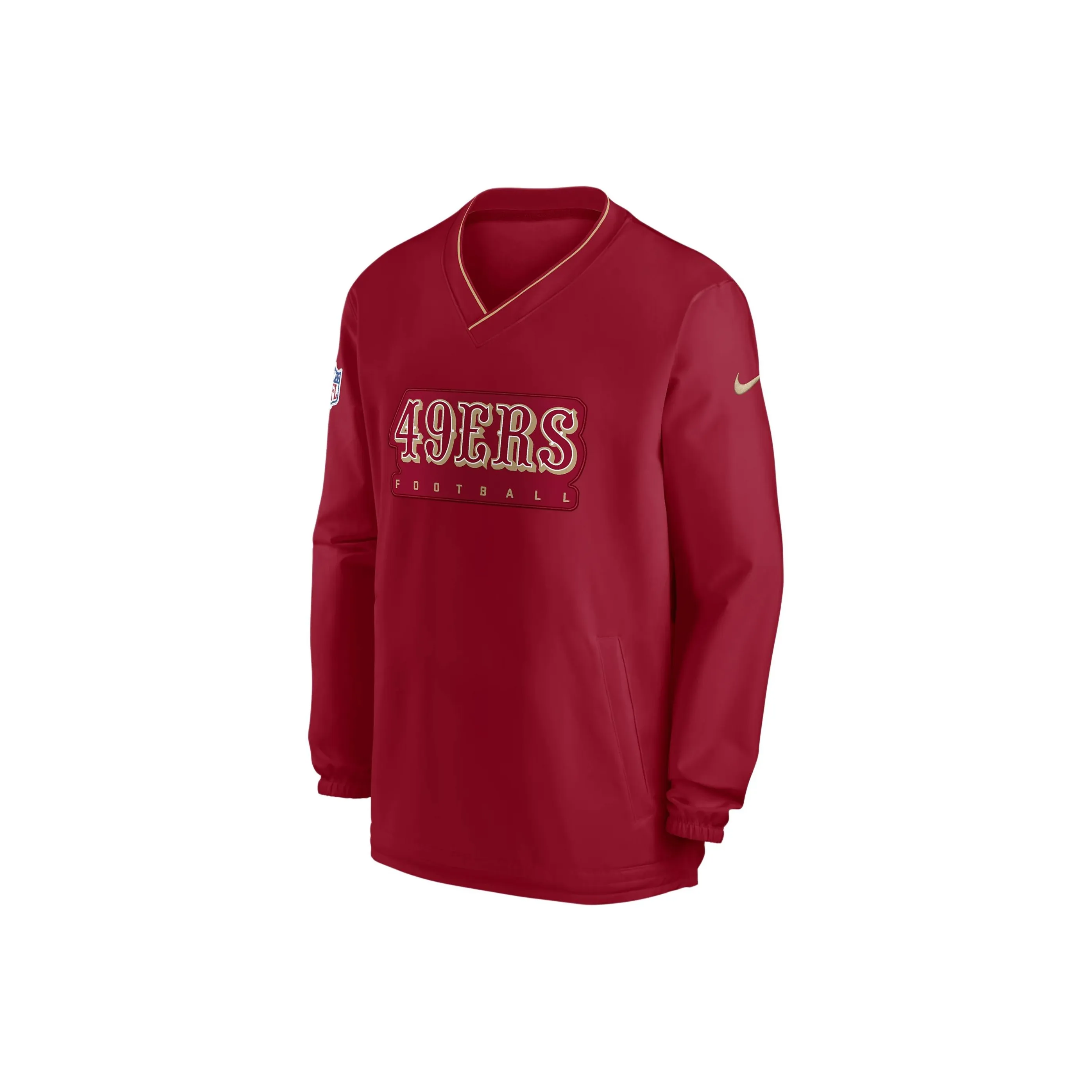 Nike San Francisco 49ers Sideline Men's Nike Nfl Long Sleeve Windshirt