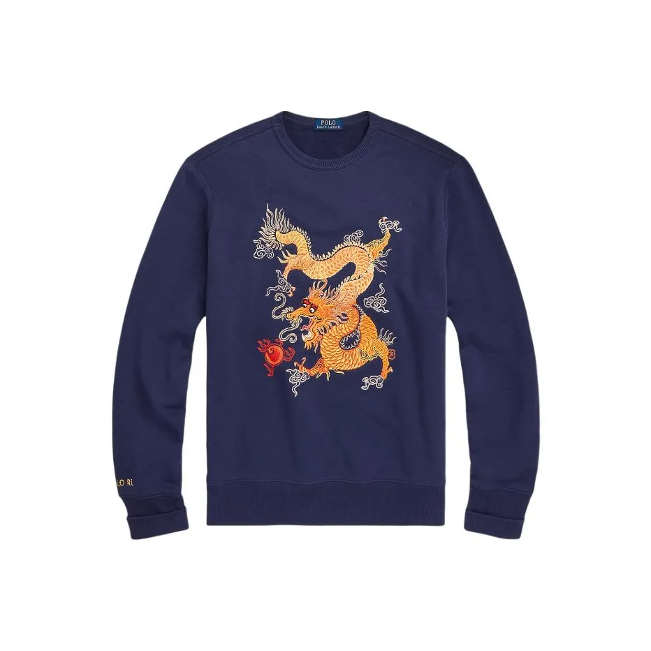 Polo Ralph Lauren SS24 Sweatshirt Men's Deep Cobalt Blue