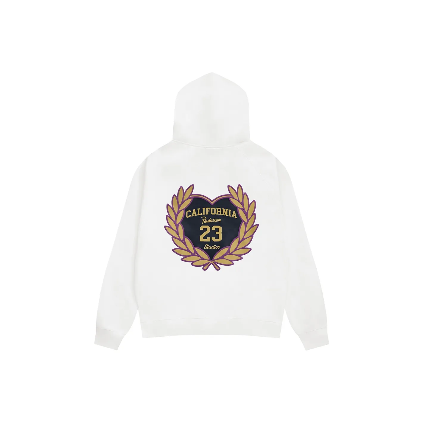 PAULASARA С капюшоном Повседневный Реглан Тонкий флис Свитшот Унисекс