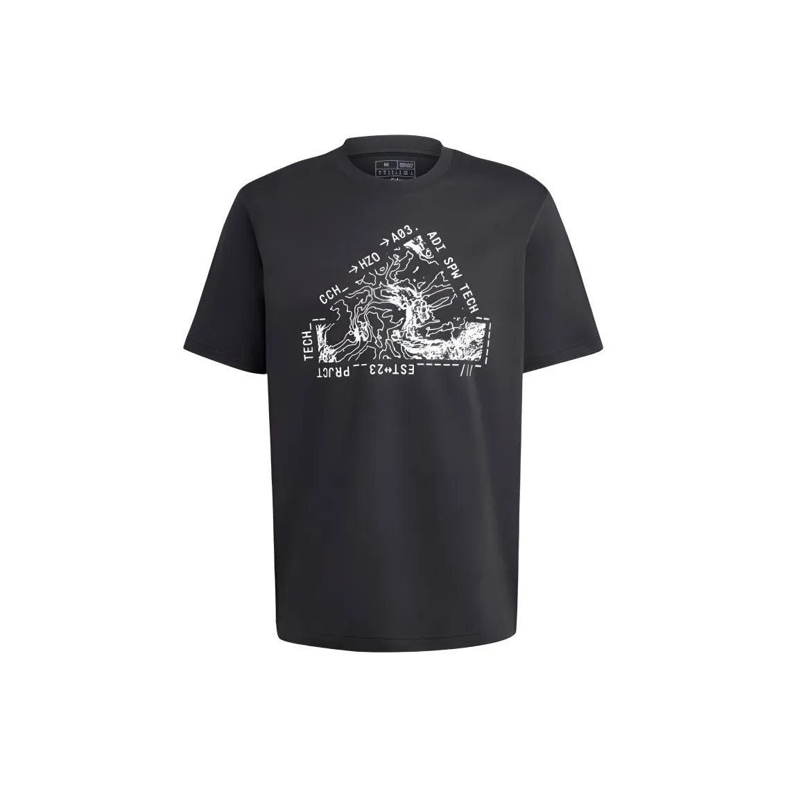 Adidas Free Shipping With AdiClub City Escape Landscape Graphic Tee