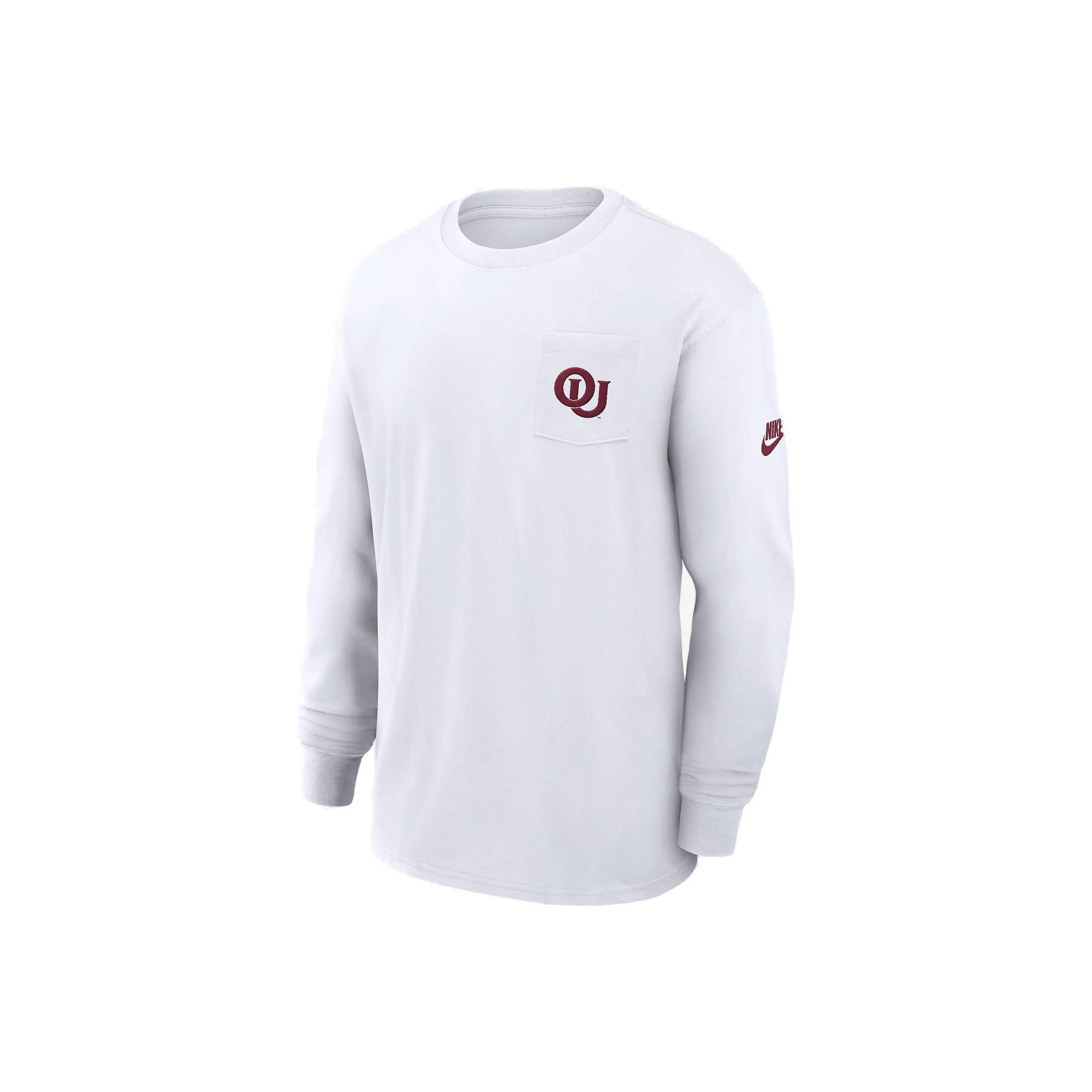 Nike Oklahoma Sooners Legacy Max90 Pocket Men's Nike College Long Sleeve T Shirt