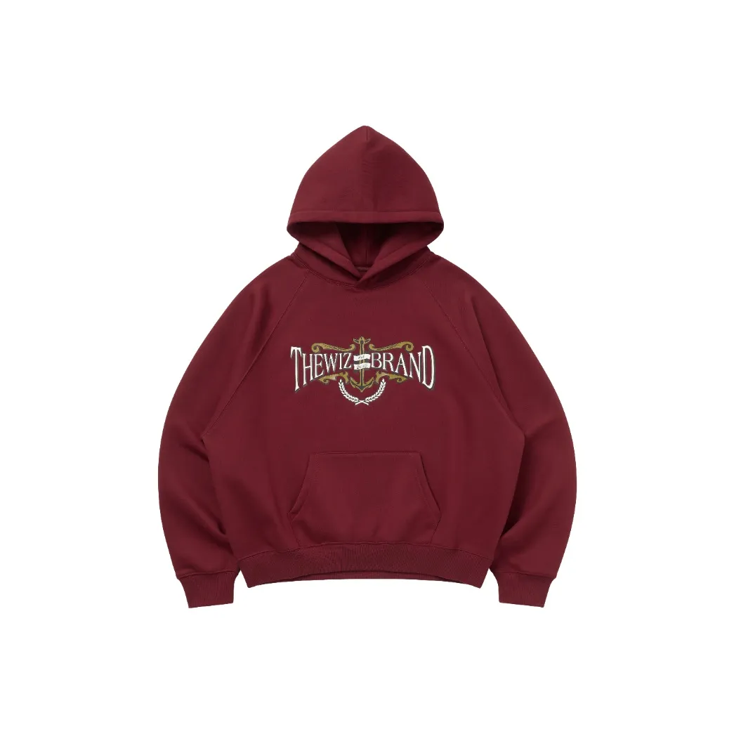 THE WIZ Бургундский Унисекс Свитшоты