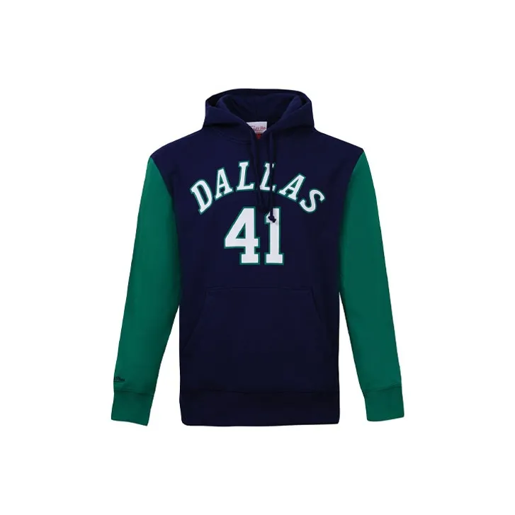 Mitchell Ness Темно-синий Зеленый Унисекс Свитшоты