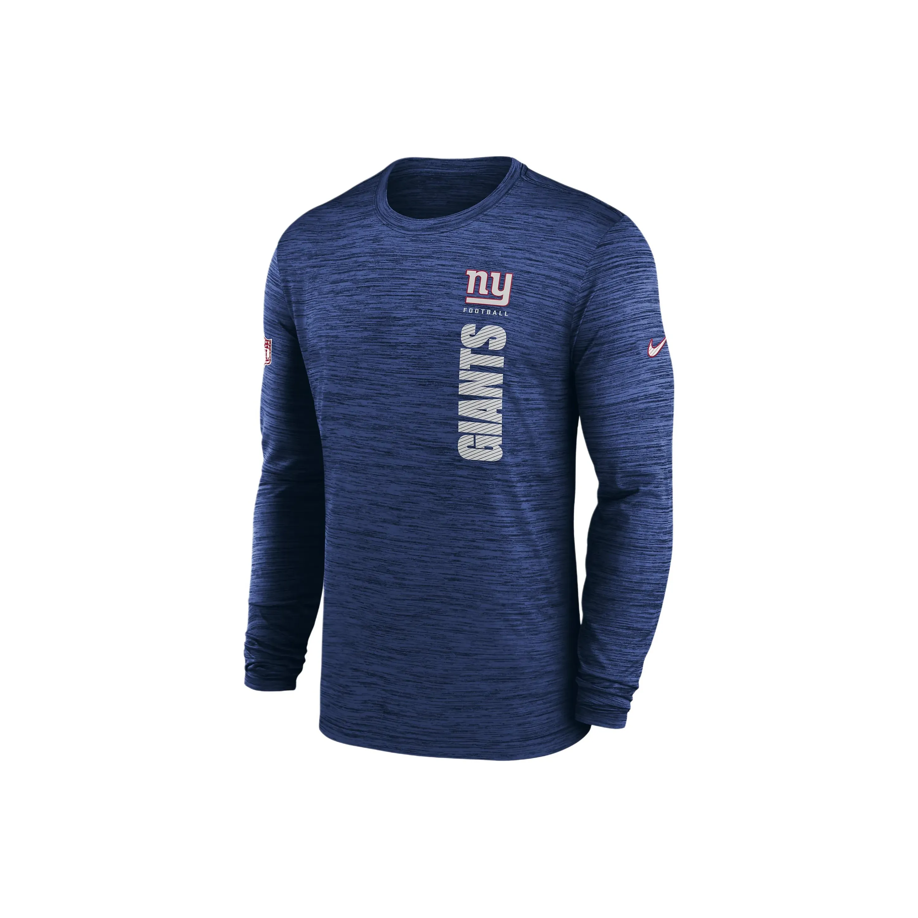 Nike New York Giants Sideline Velocity Men's Nike Dri FIT Nfl Long Sleeve T Shirt