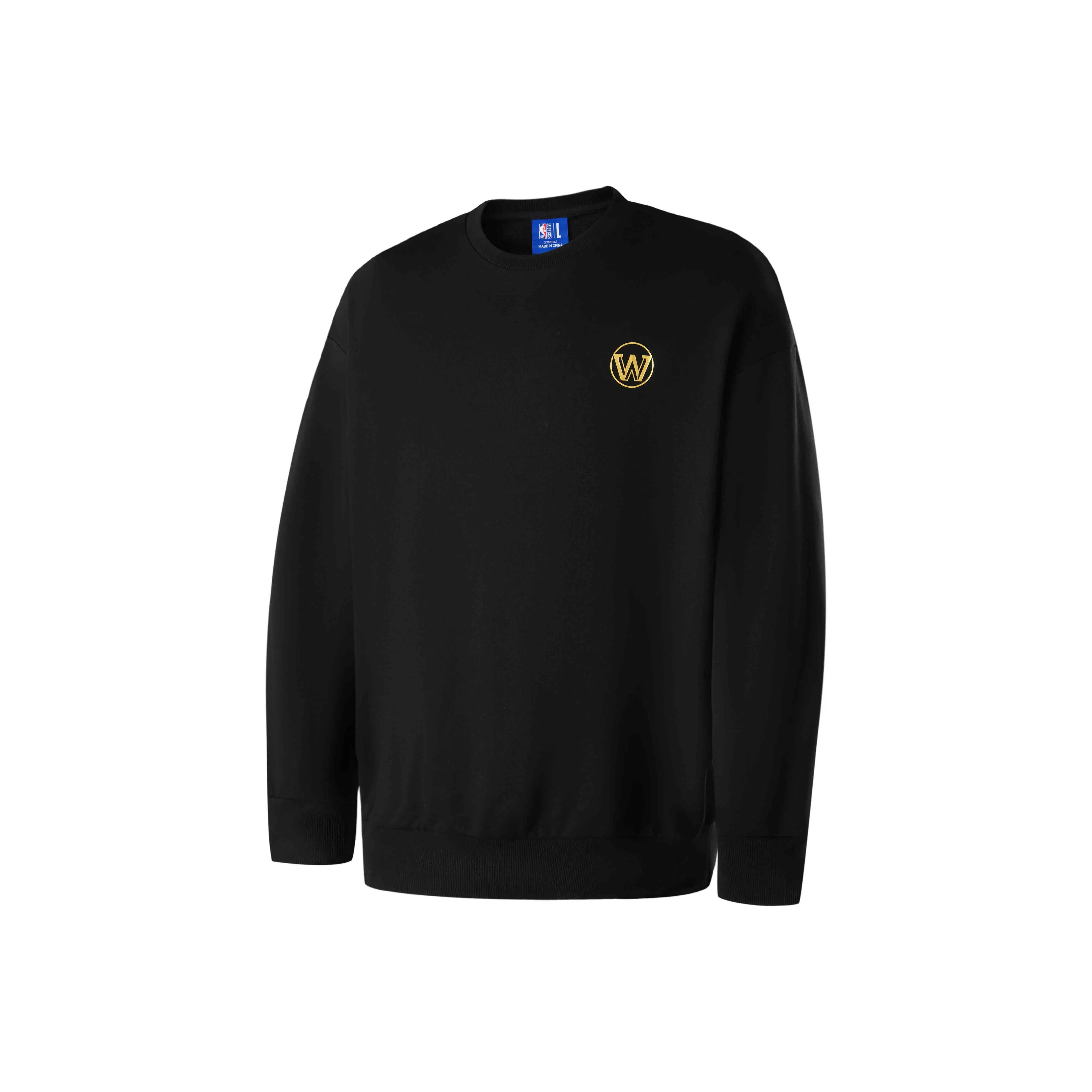 NBA Golden State Warriors Sweatshirt Unisex Black