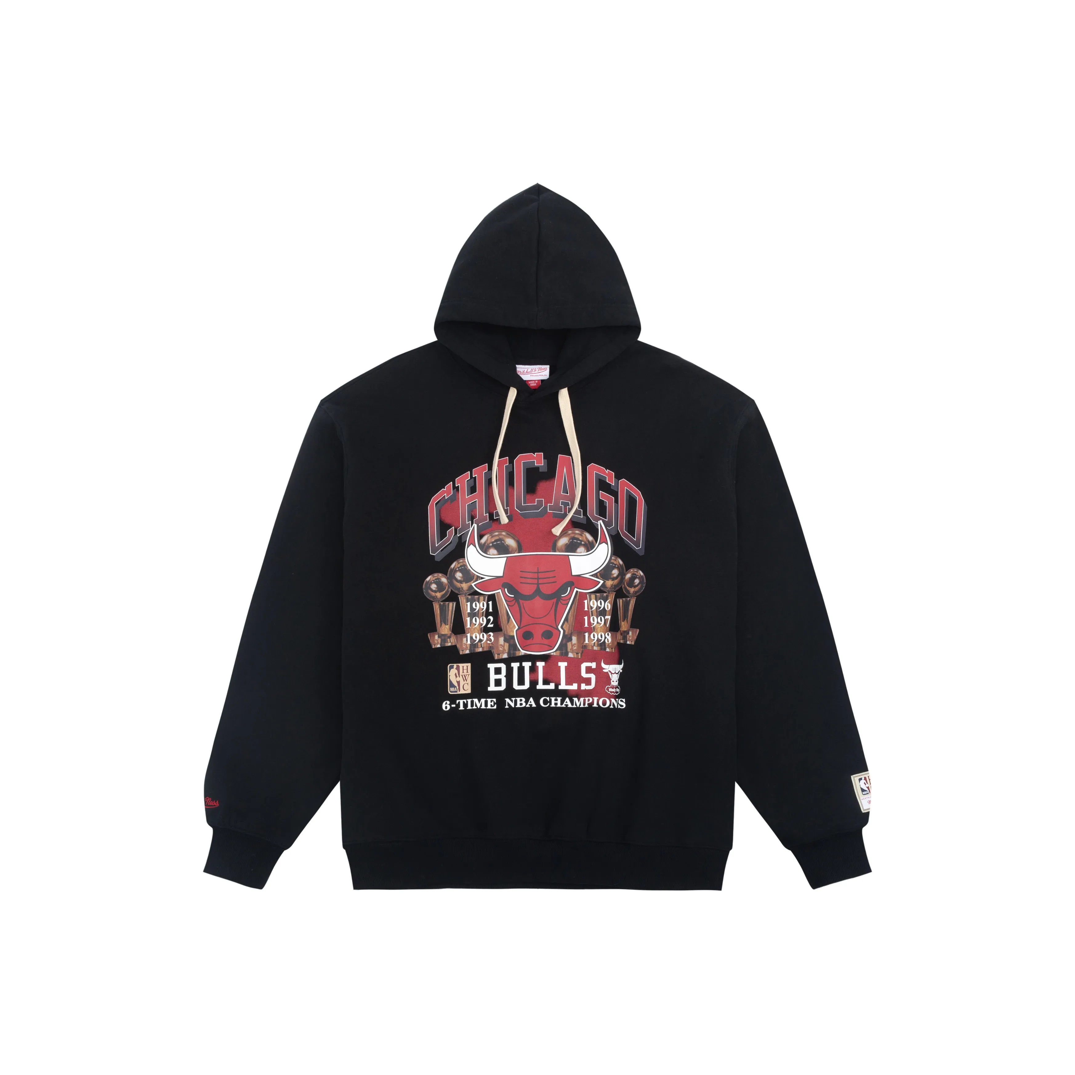 Mitchell Ness Черный Унисекс Свитшоты