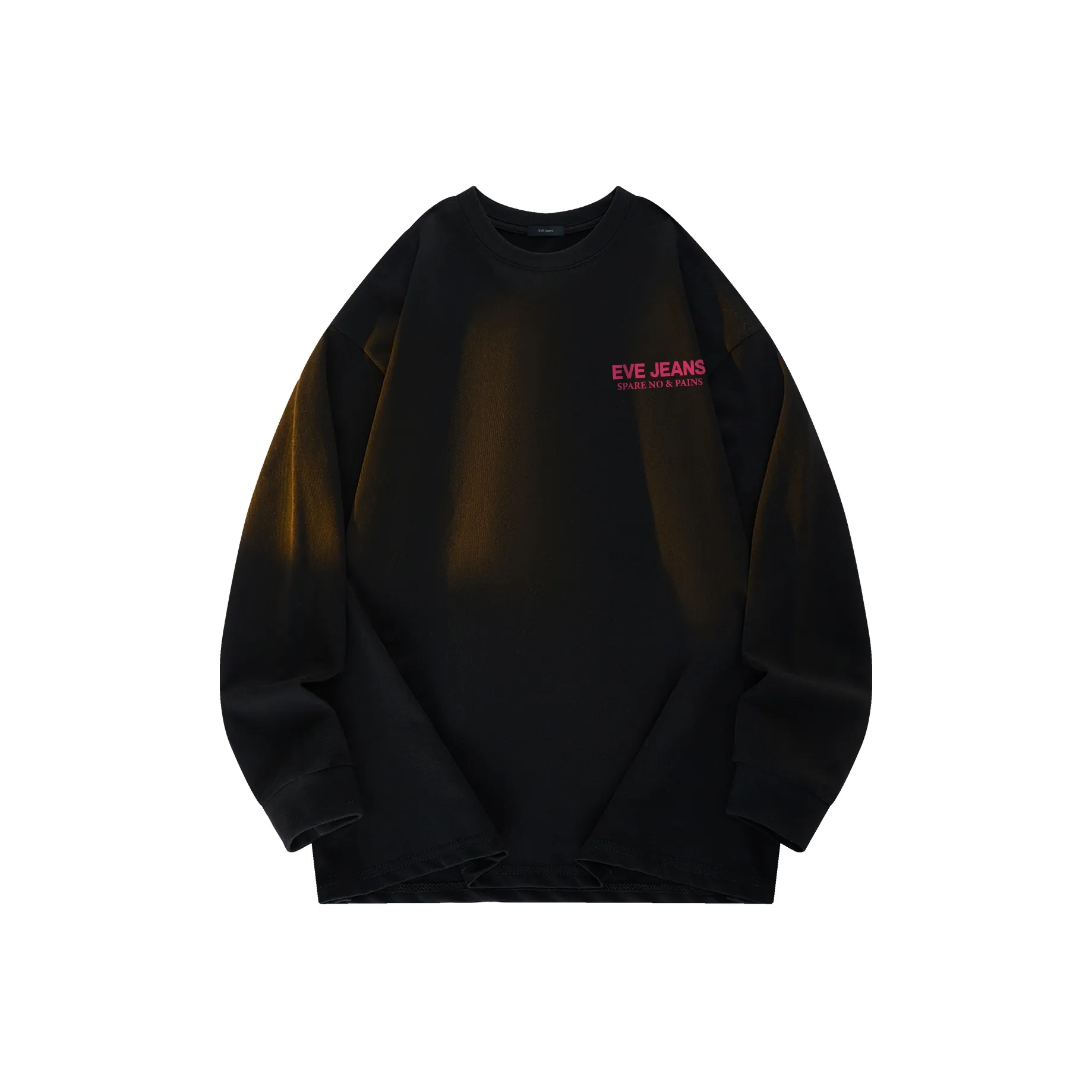 YIWEN Длинный рукав Т-рубашка Унисекс