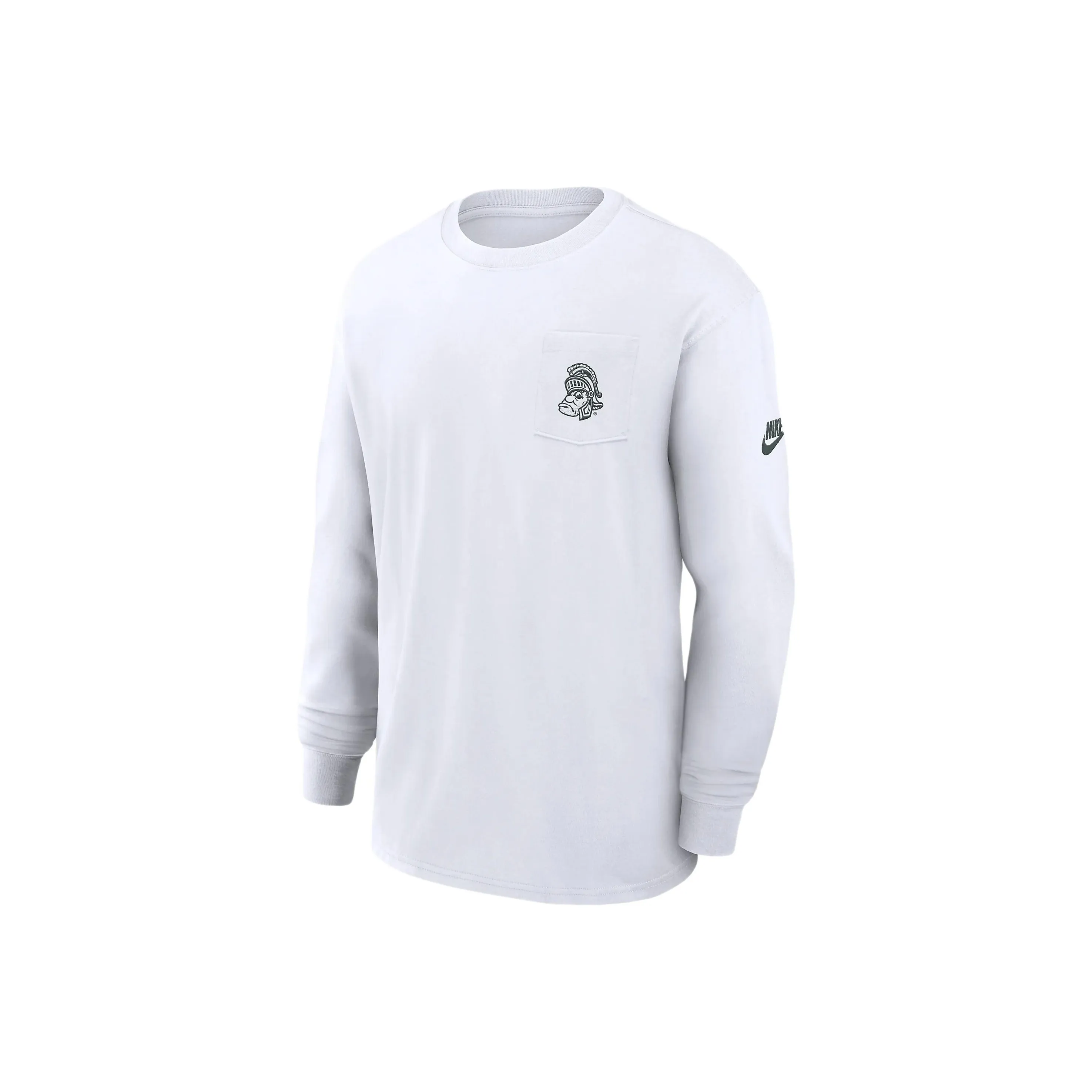 Nike Michigan State Spartans Legacy Max90 Pocket Men's Nike College Long Sleeve T Shirt