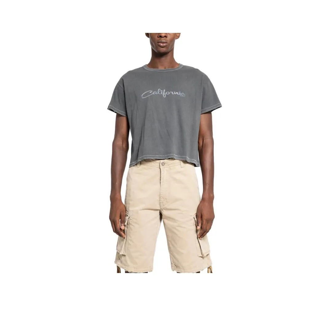 ERL Темно-серый Мужская T-рубашка