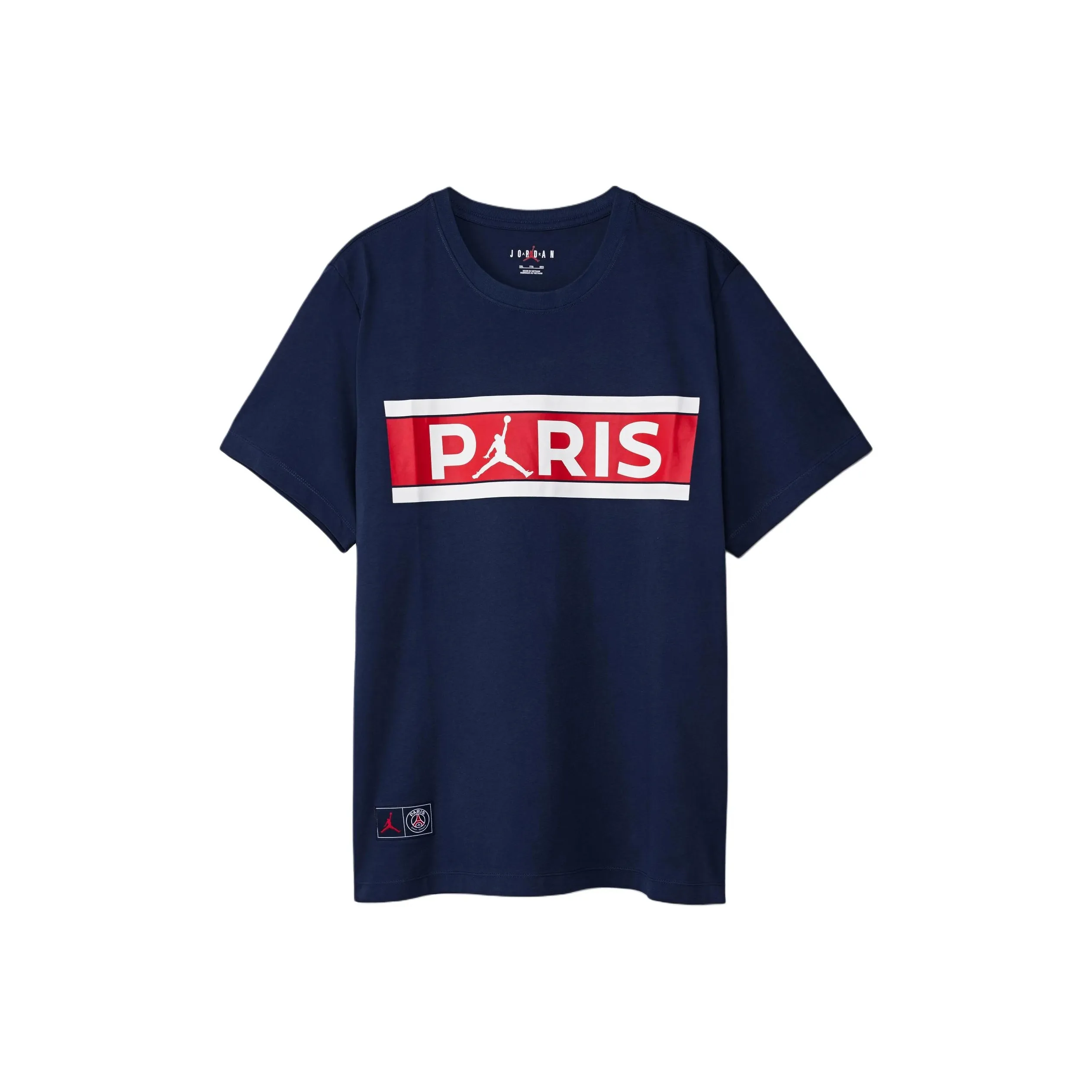 Jordan Paris Saint Germain T-Shirt Мужская Морской Синий