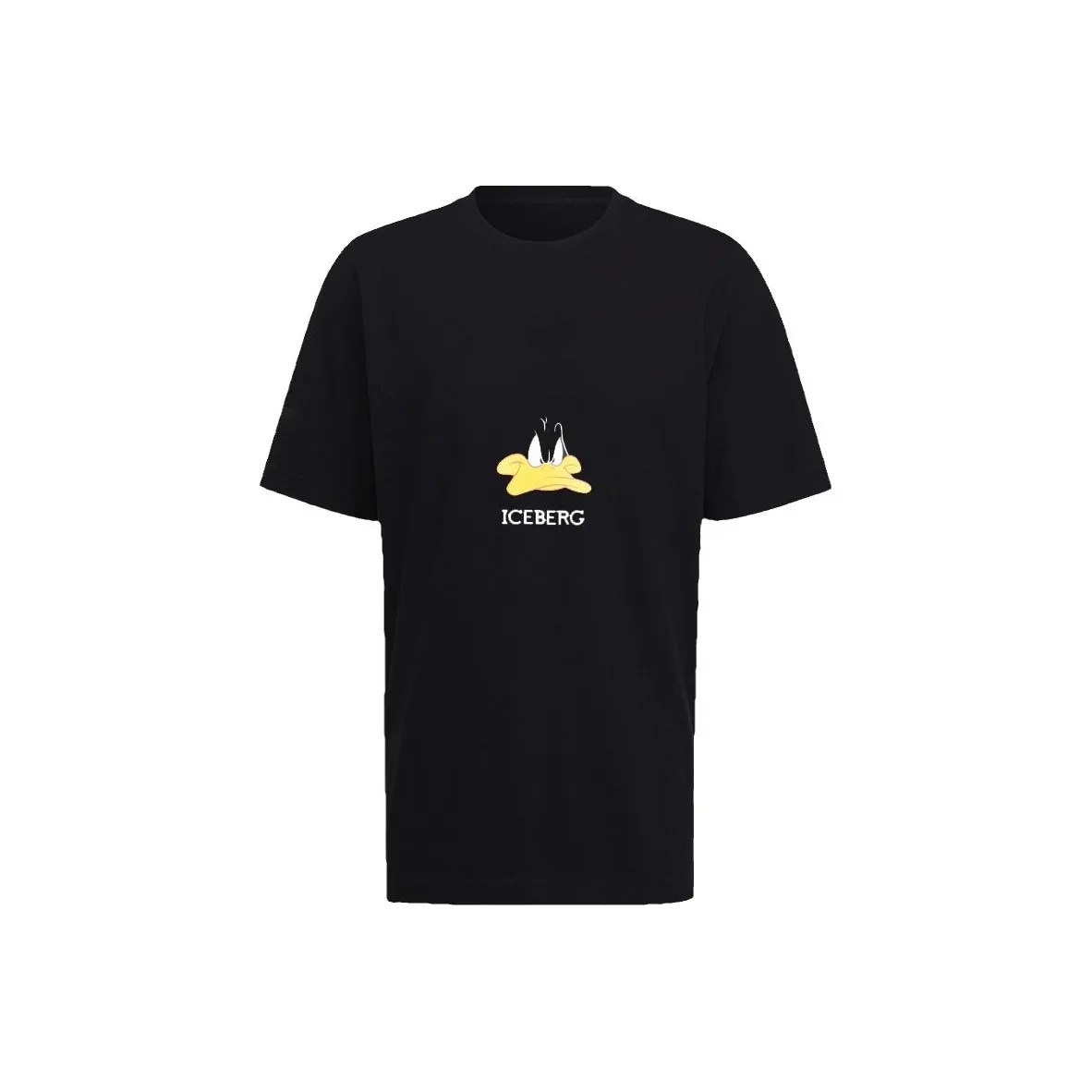 Айсберг Черная Мужская Рубашка T