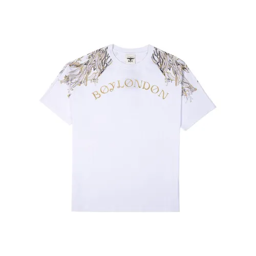 BOY LONDON Белая Унисекс Футболка