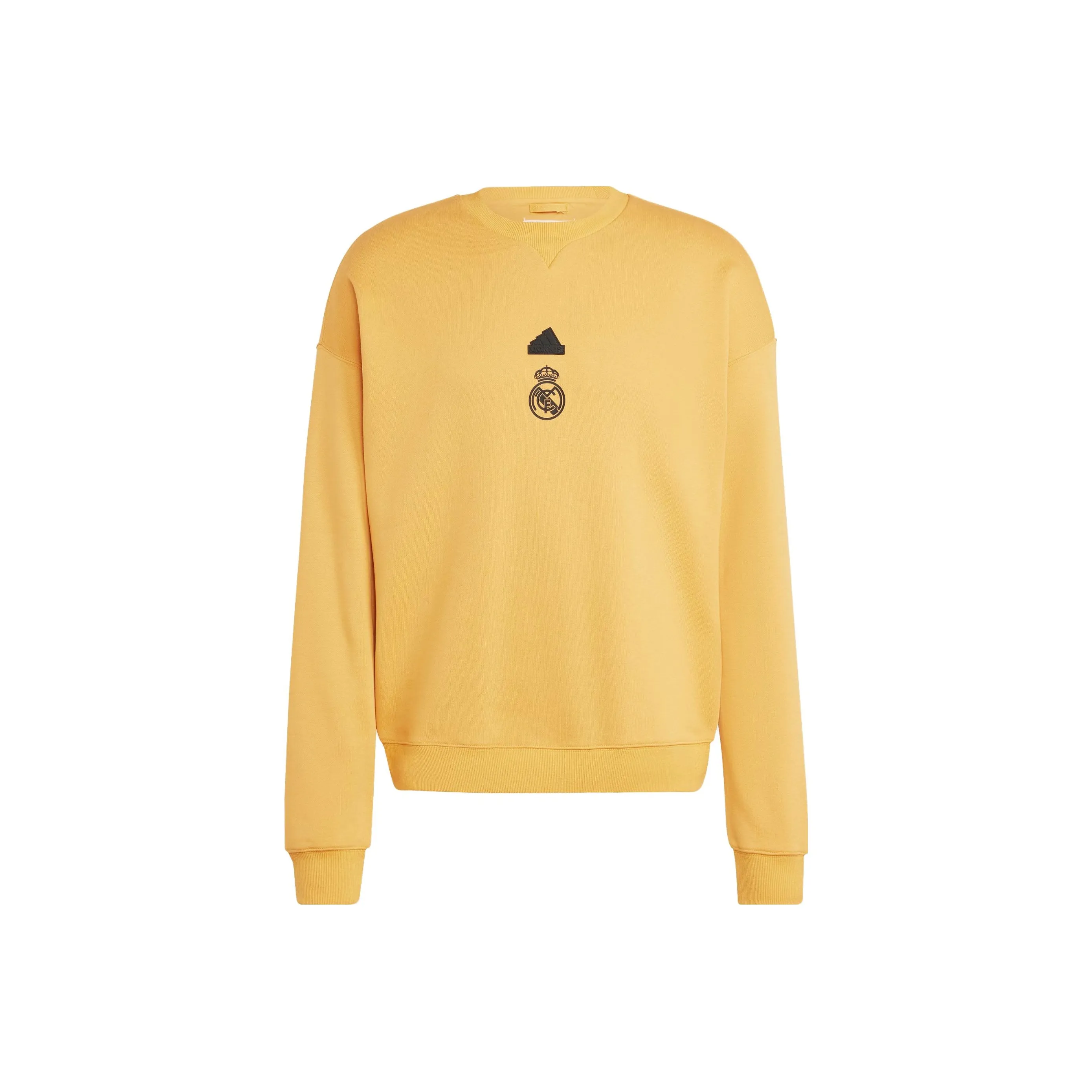 Adidas Real Madrid Sweatshirts Men's Yellow