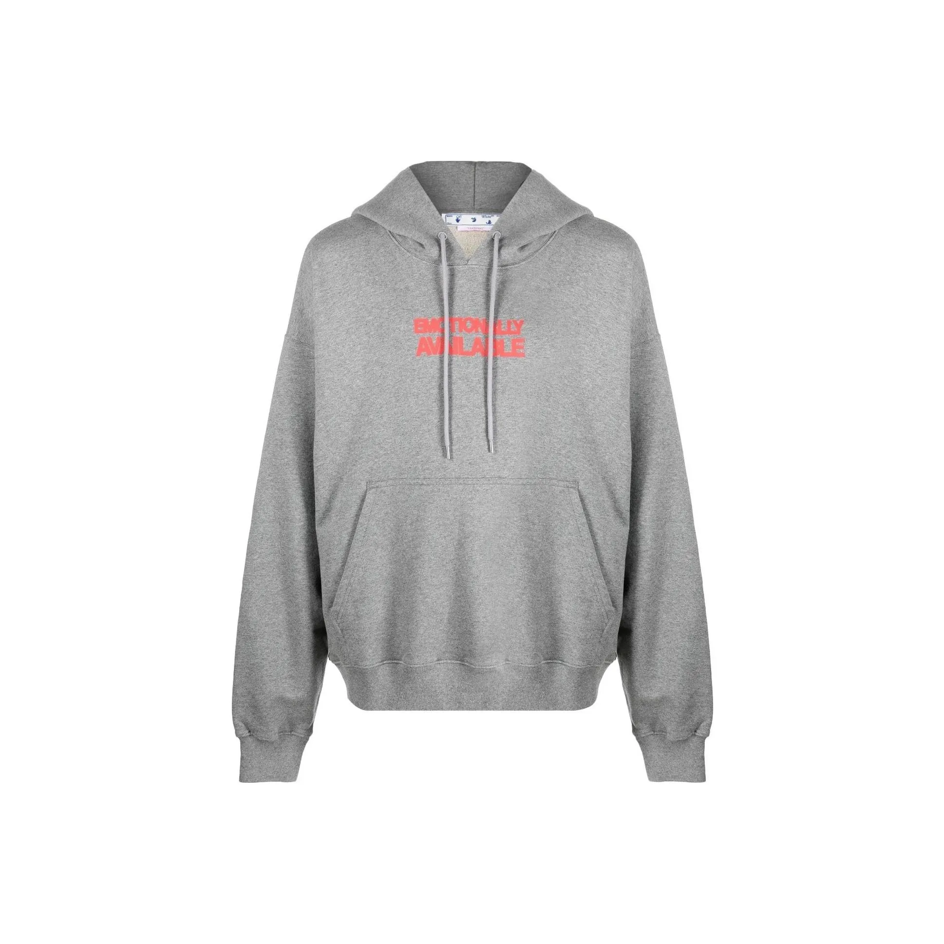 Off Белый Серый Мужские Толстовки