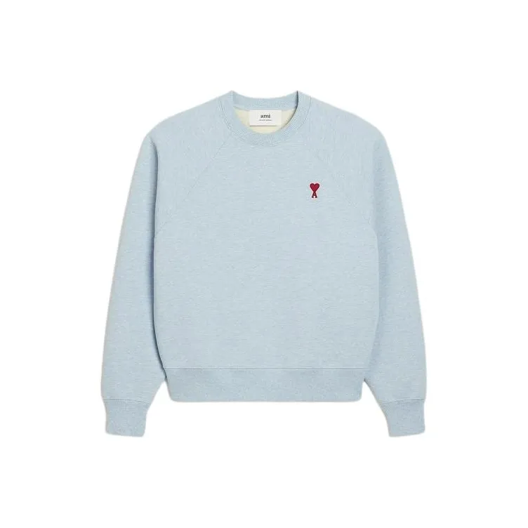 AMIPARIS Paris Ami De Coeur Logo Detailed Long Sleeved Sweatshirt