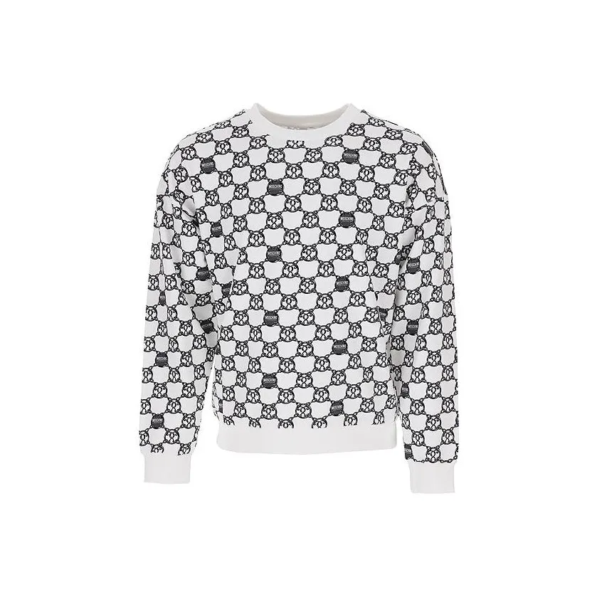 MOSCHINO Белый Мужской Свитшот