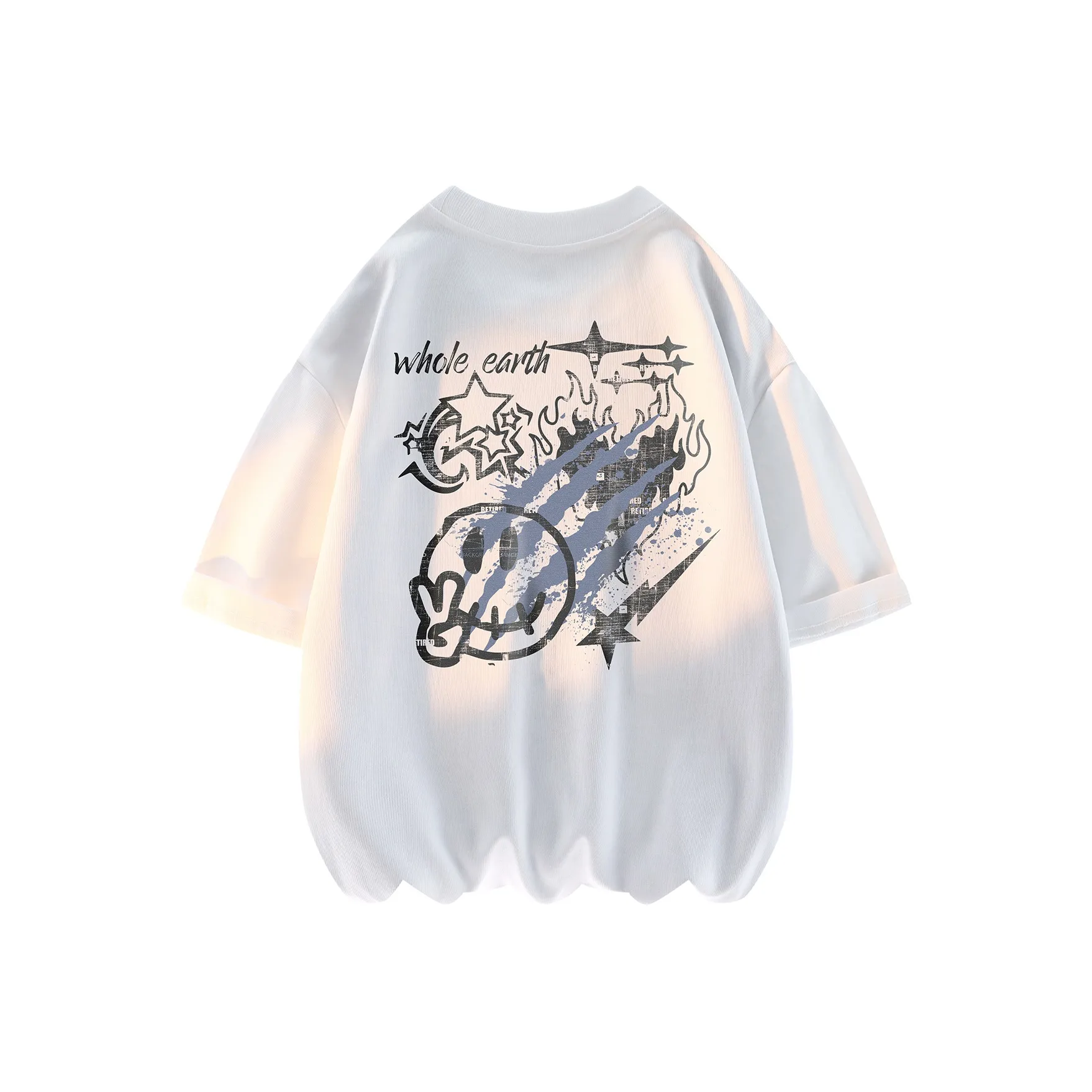 WHOLE EARTH T Shirt Summer Unisex