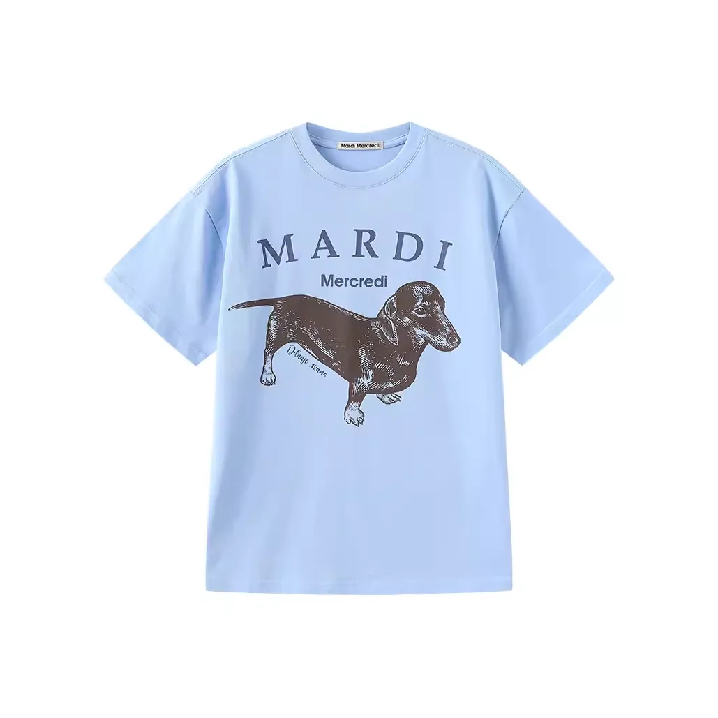 MARDI MERCREDI Dachshund Puppy Унисекс Футболки